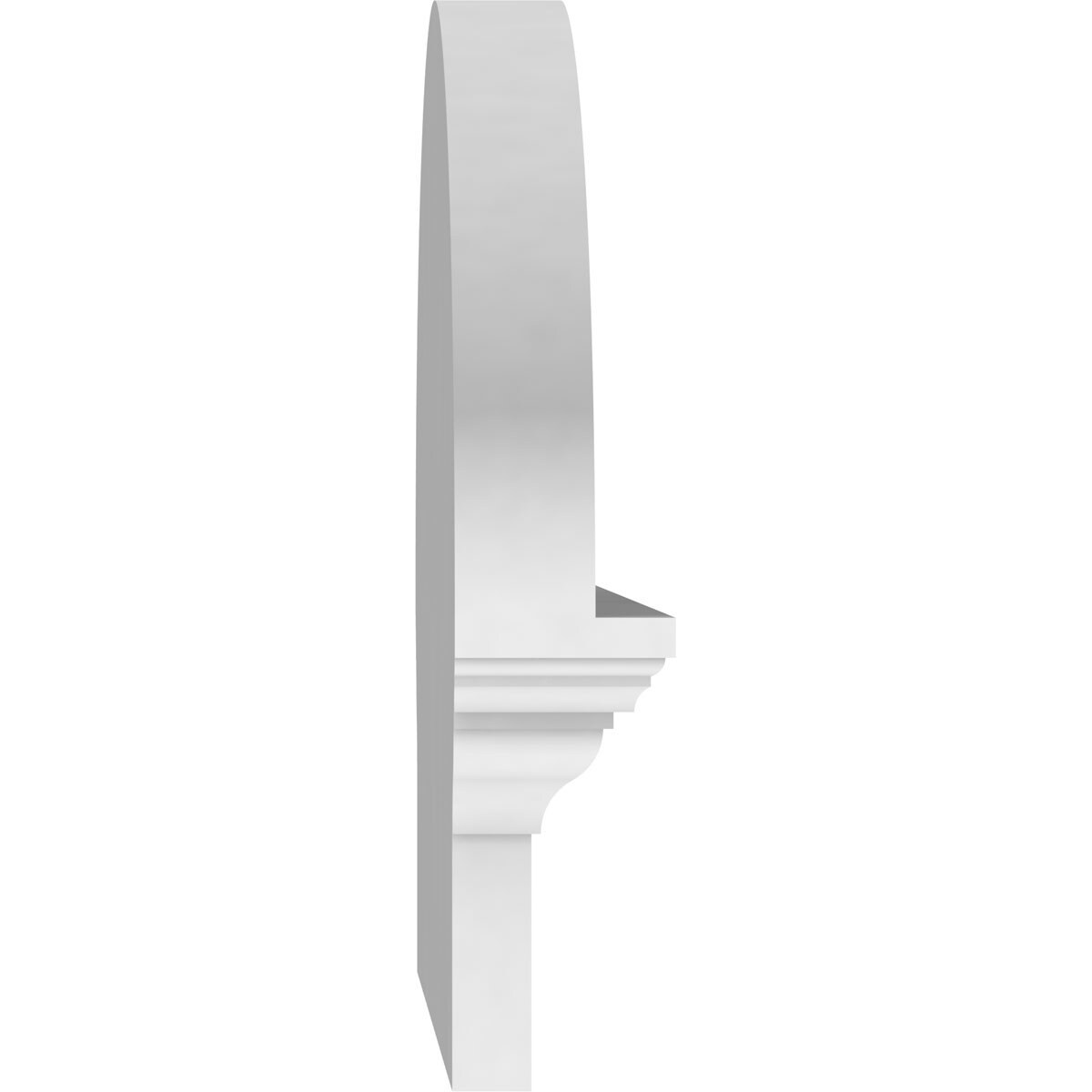 Ekena Millwork PEDPC030X145ELL00 Exterior-Window-Trim - View #4