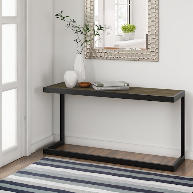 Simpli Home Erina Modern Distressed Console Table in the Console Tables ...