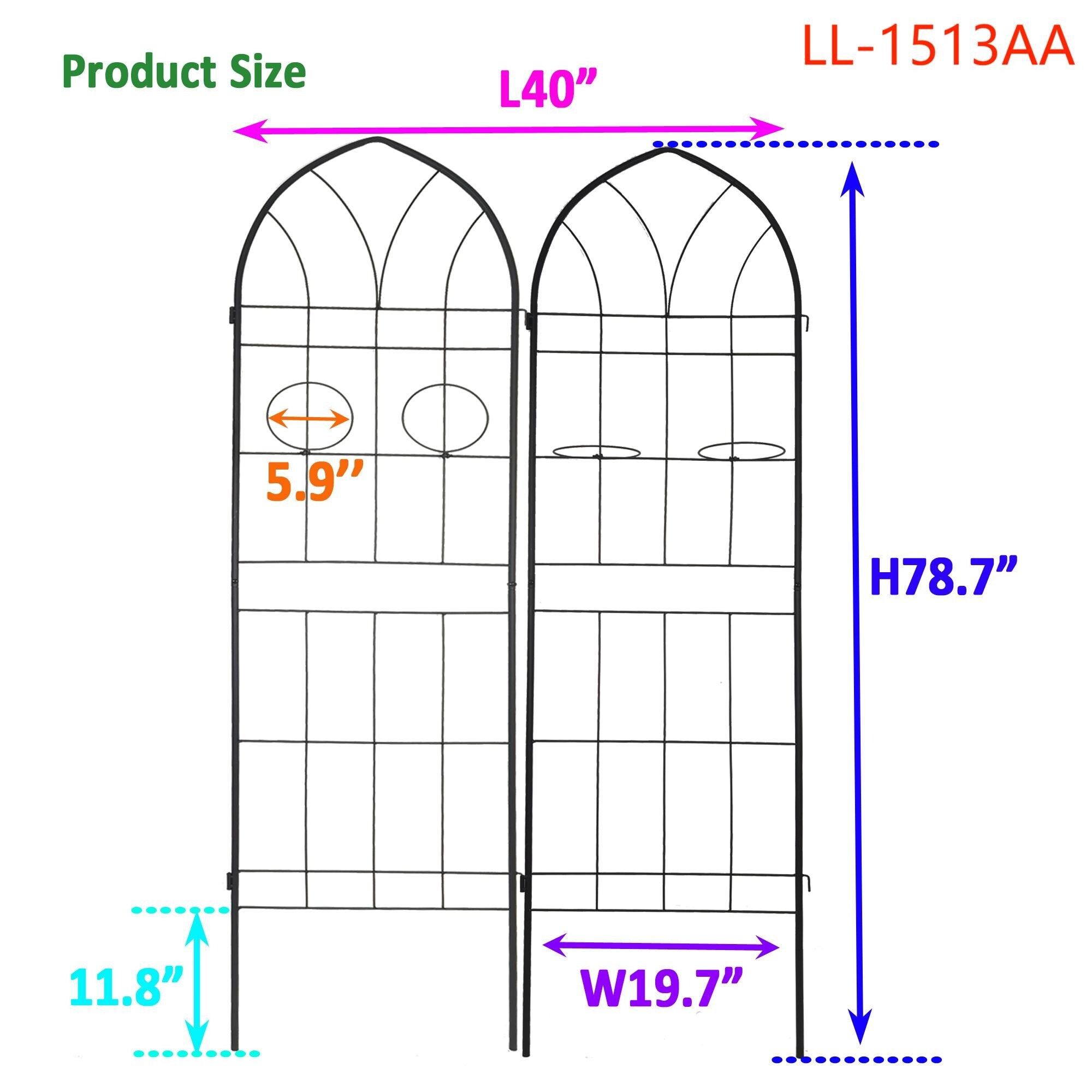 Yiekholo LL-1513AA Garden-Trellis - View #4