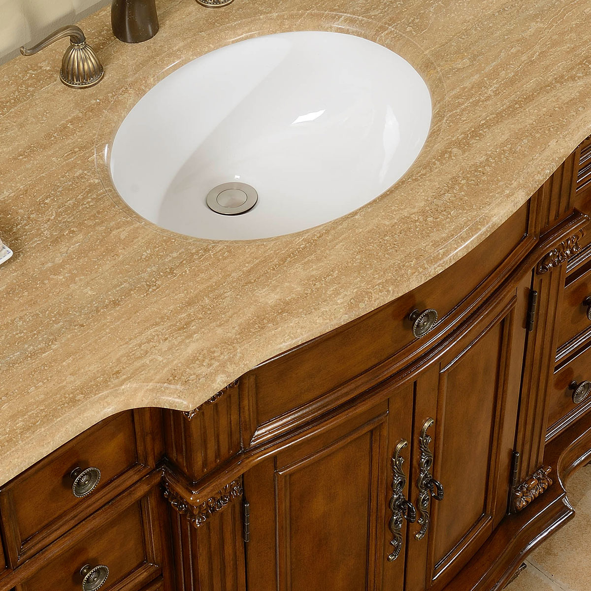 Silkroad Exclusive HYP-0277-T-UWC-48 Bath-Vanity-Combo - View #6