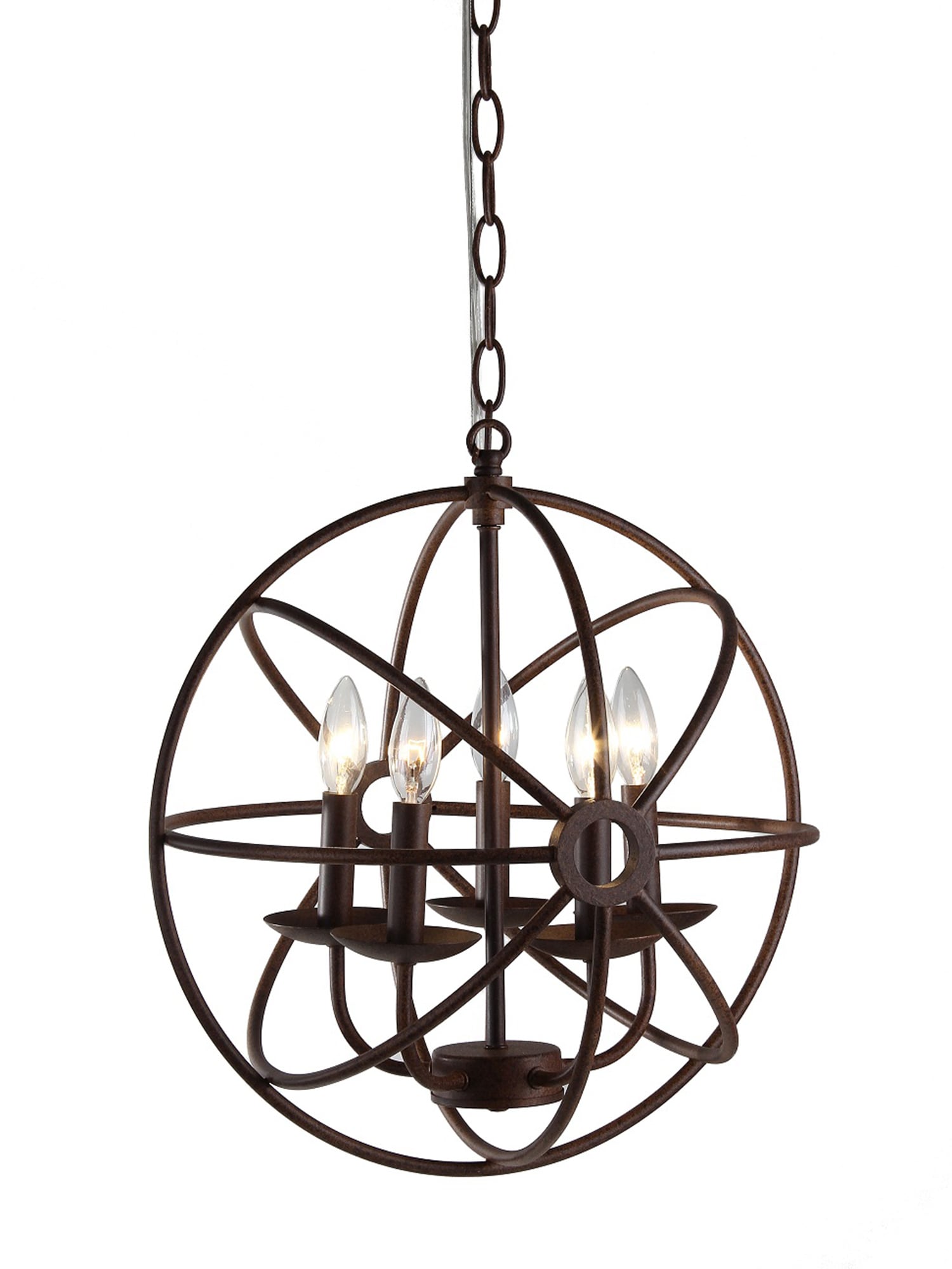 Home Accessories Inc 5-Light Bronze Traditional Chandelier D6606/5 at ...