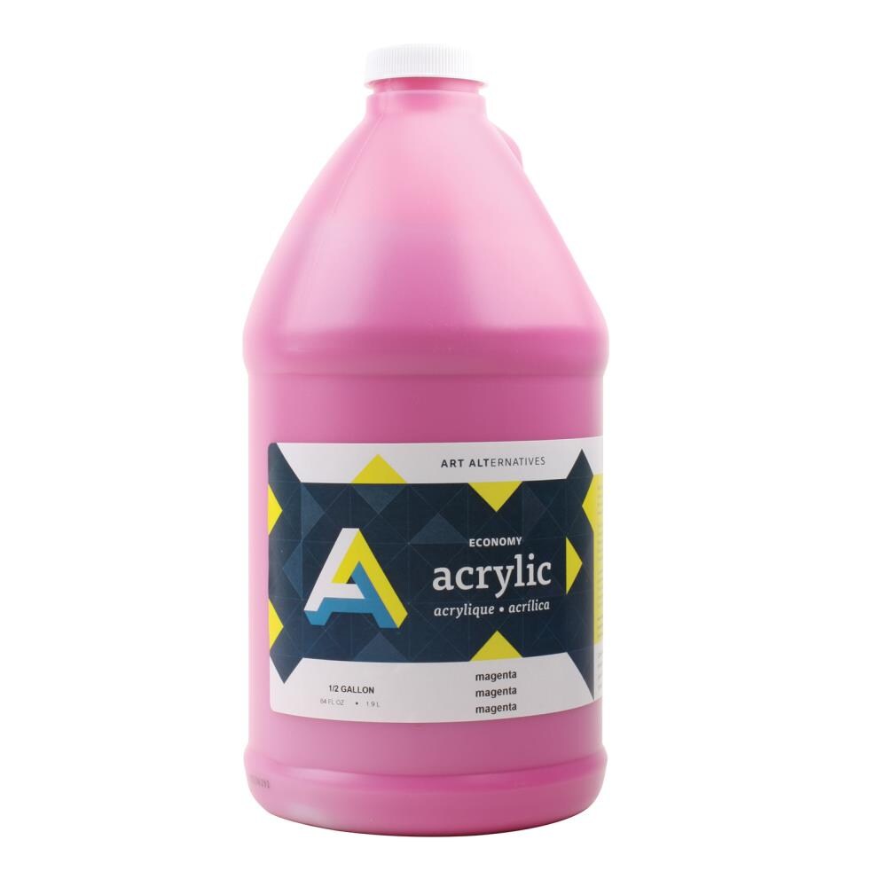 Art Alternatives AA91042 Acrylic Pre-tinted Tintable Low Odor Burnt Sienna Paint (Half-Gallon)