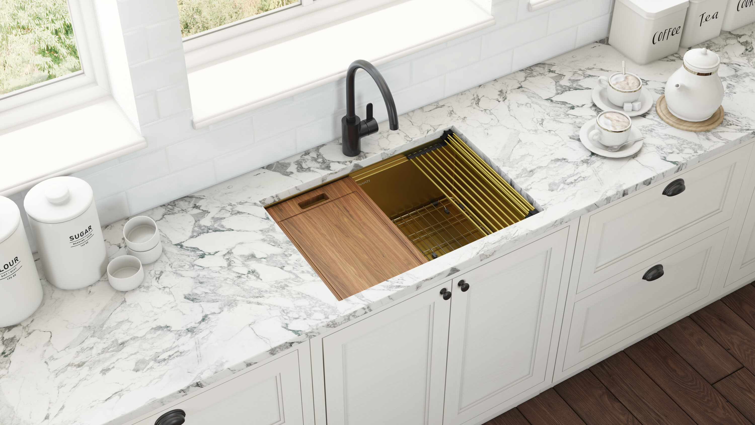 Ruvati RVH6530GG Kitchen-Sinks - View #4