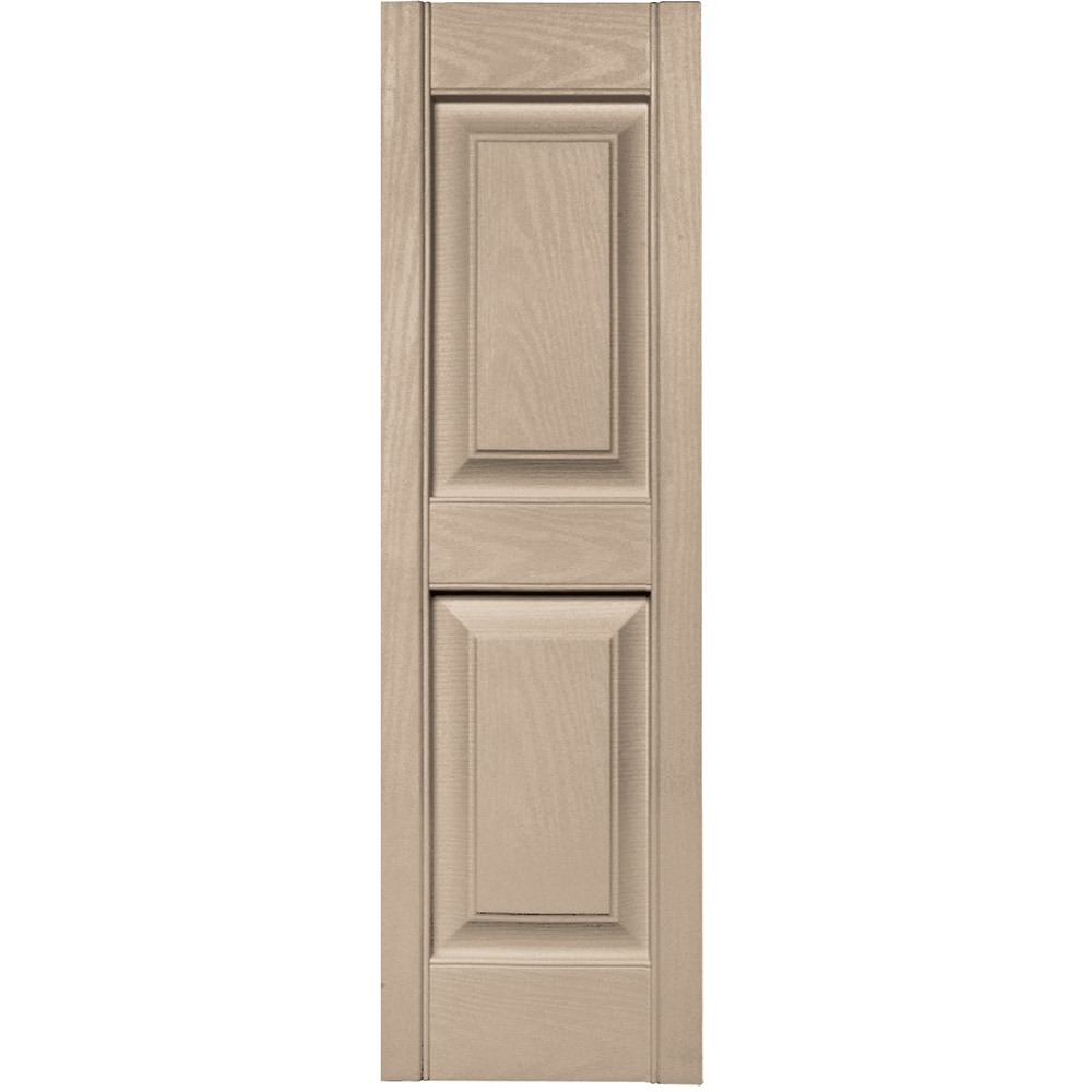 Vantage V4711239023 12-in W x 38.875-in H Wicker Exterior Shutters
