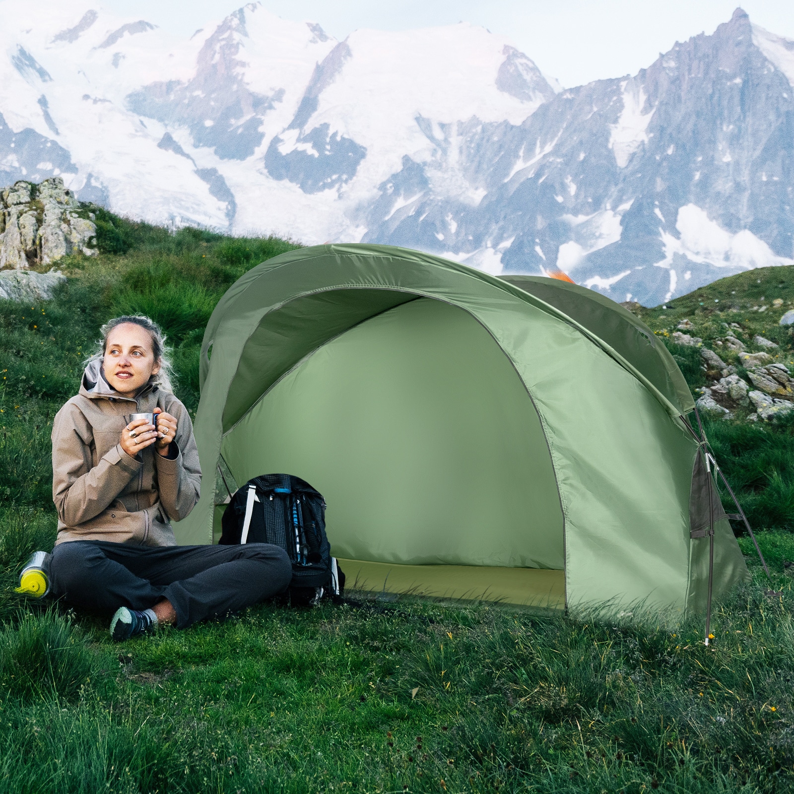 WELLFOR TDJ10151GN tents - View #5