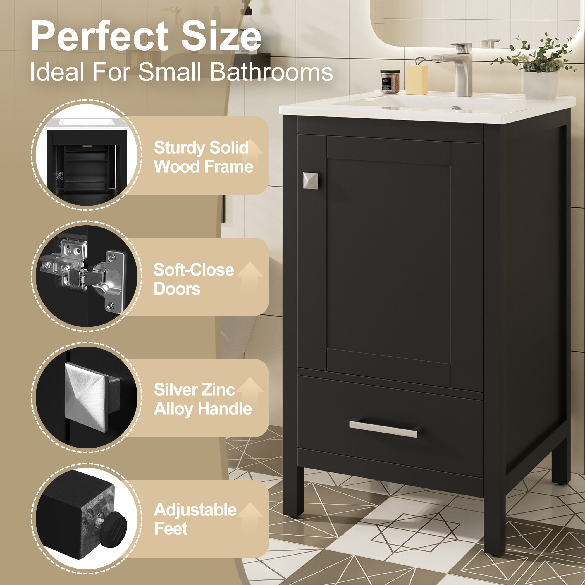 Iseryn YSG847BP334 Bath-Vanity-Combo - View #19