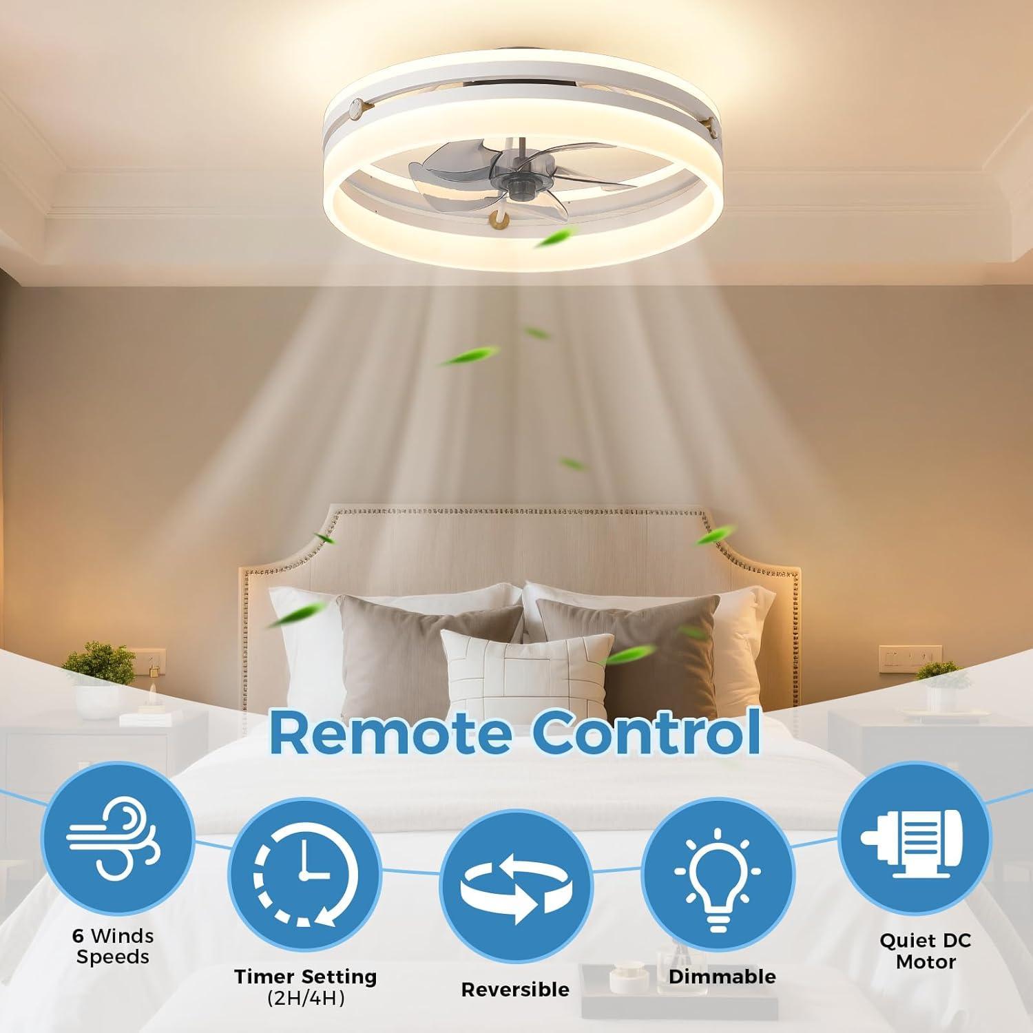 DAYAUM DYM-A96-WH Ceiling-Fans - View #4