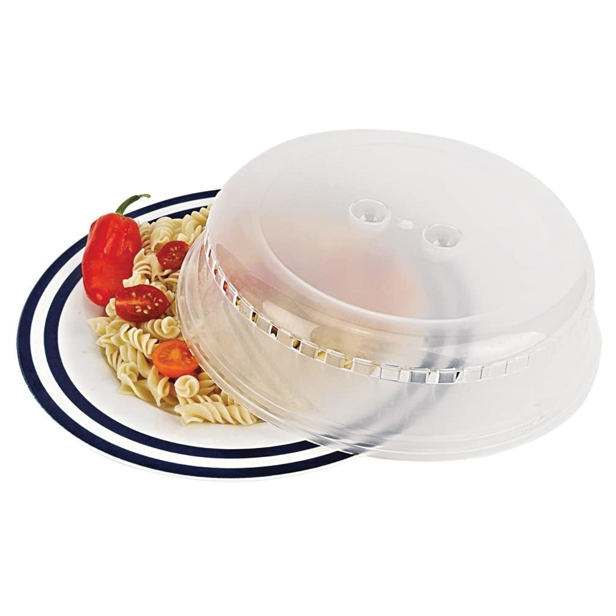 1 magnetic microwave food cover, microwave splash cover, clear