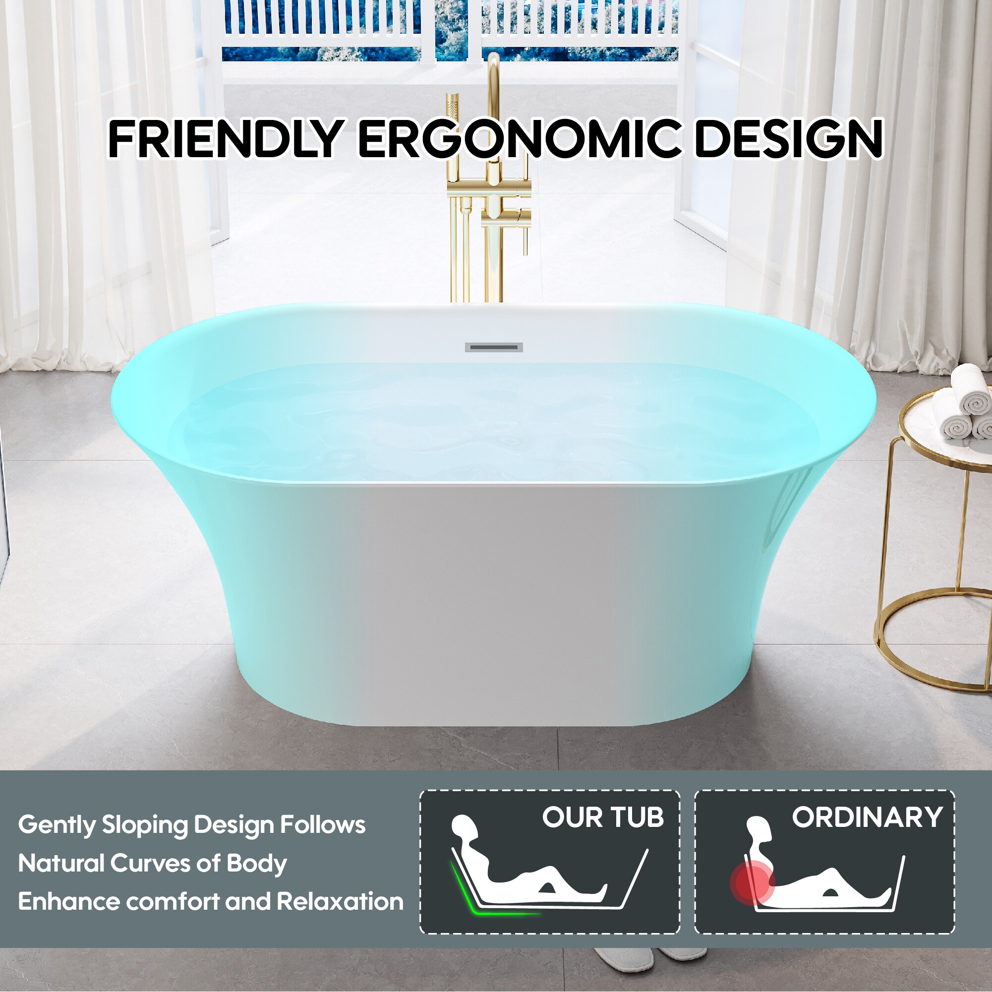 Forclover TUW-AT150 bathtubs - View #12