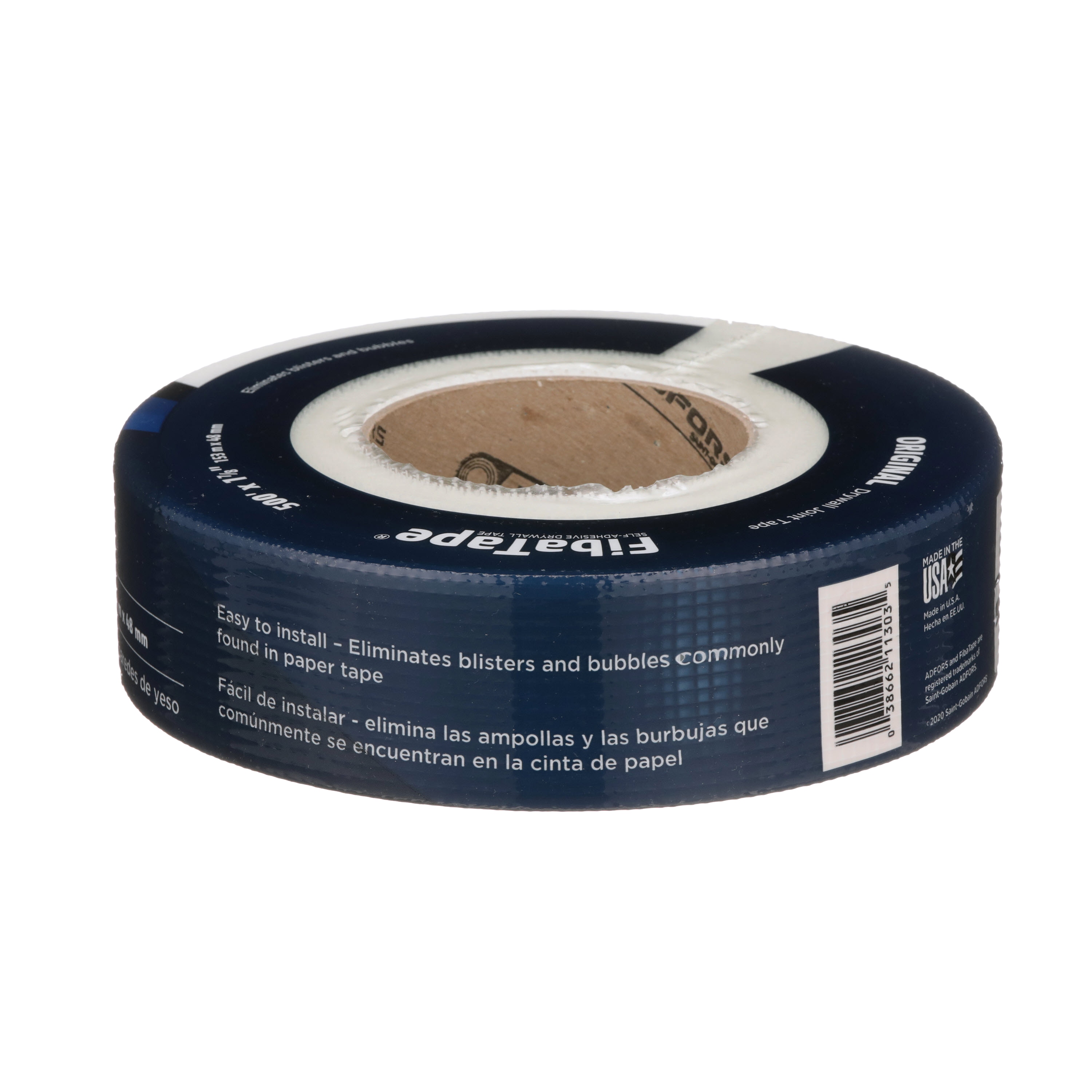 Saint-Gobain ADFORS FibaTape Standard White 1.875-in x 500-ft Mesh  Construction Self-Adhesive Joint Tape in the Drywall Tape department at  Lowes.com