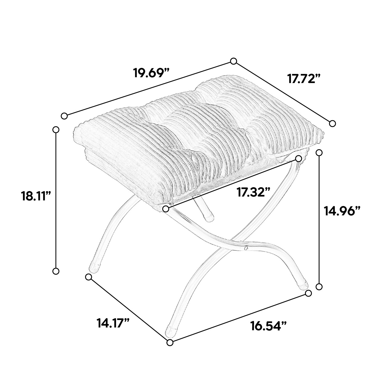 GZMR WF01-GC-V12-BKRD chairs - View #9