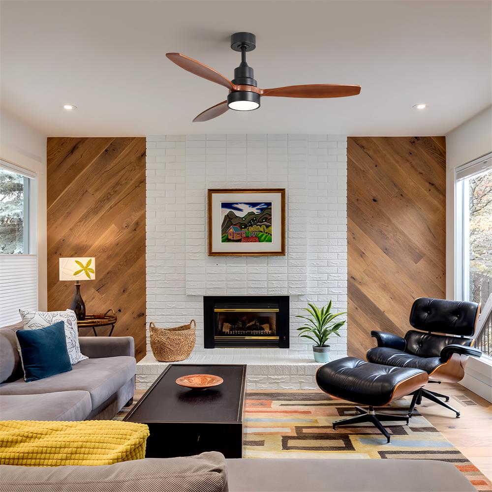 Sofucor LW-52K076-BK-HTM Ceiling-Fans - View #2