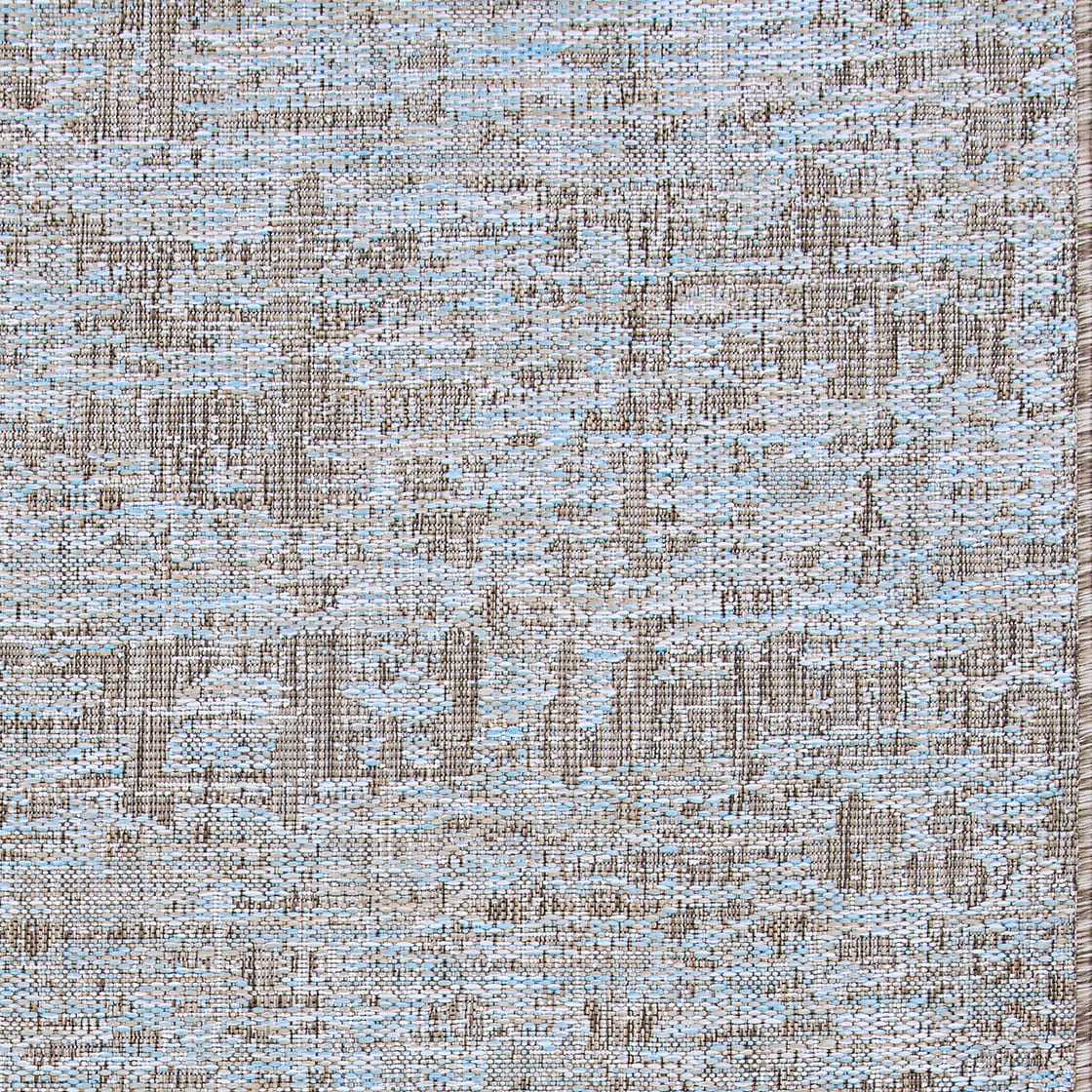 Sand-Ivory Charm Timboon 2' x 7'6" Synthetic Runner Rug
