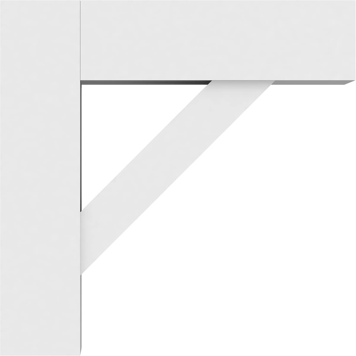 Ekena Millwork BKTP05X20X20TRA05 Exterior-Brackets-Braces - View #3