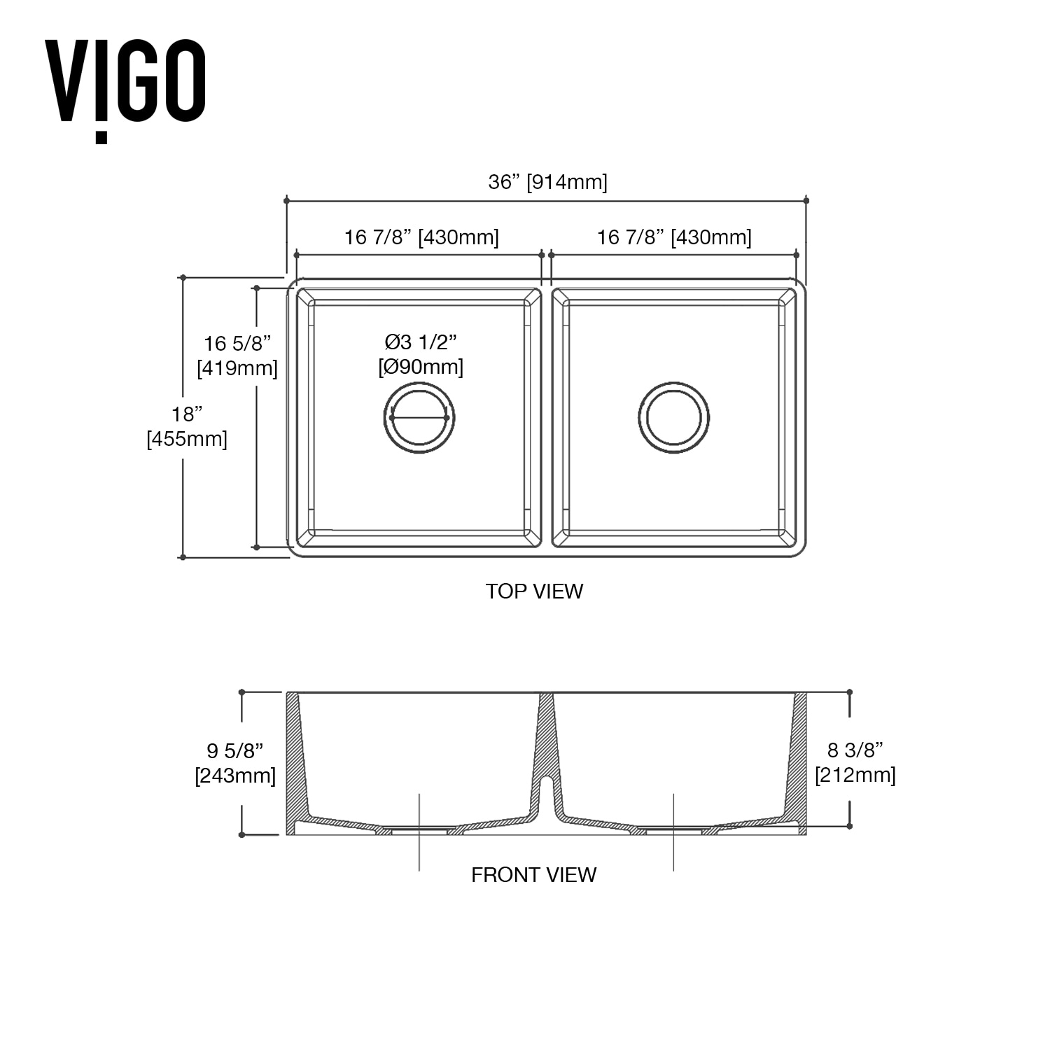 VIGO VG15979 Kitchen-Sinks - View #11