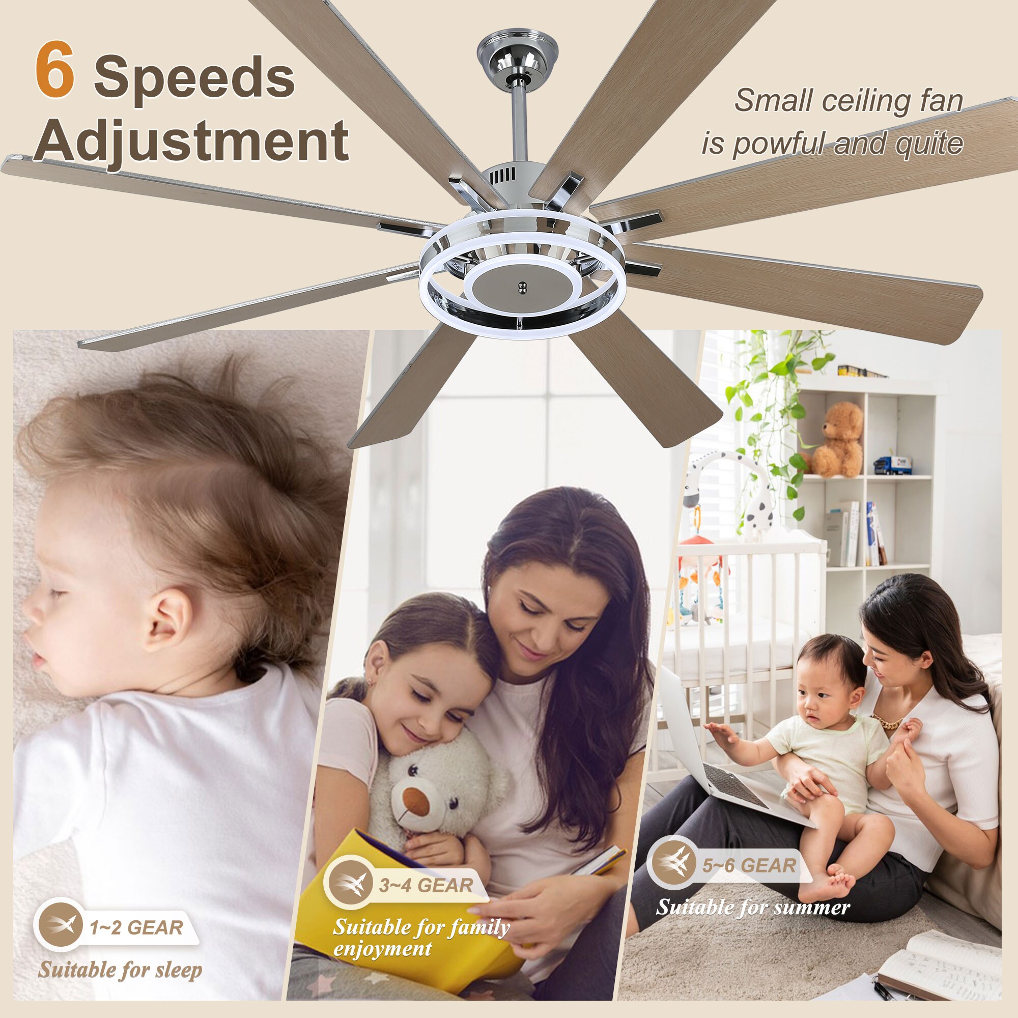 Bella Depot DCFSD7202-C Ceiling-Fans - View #6