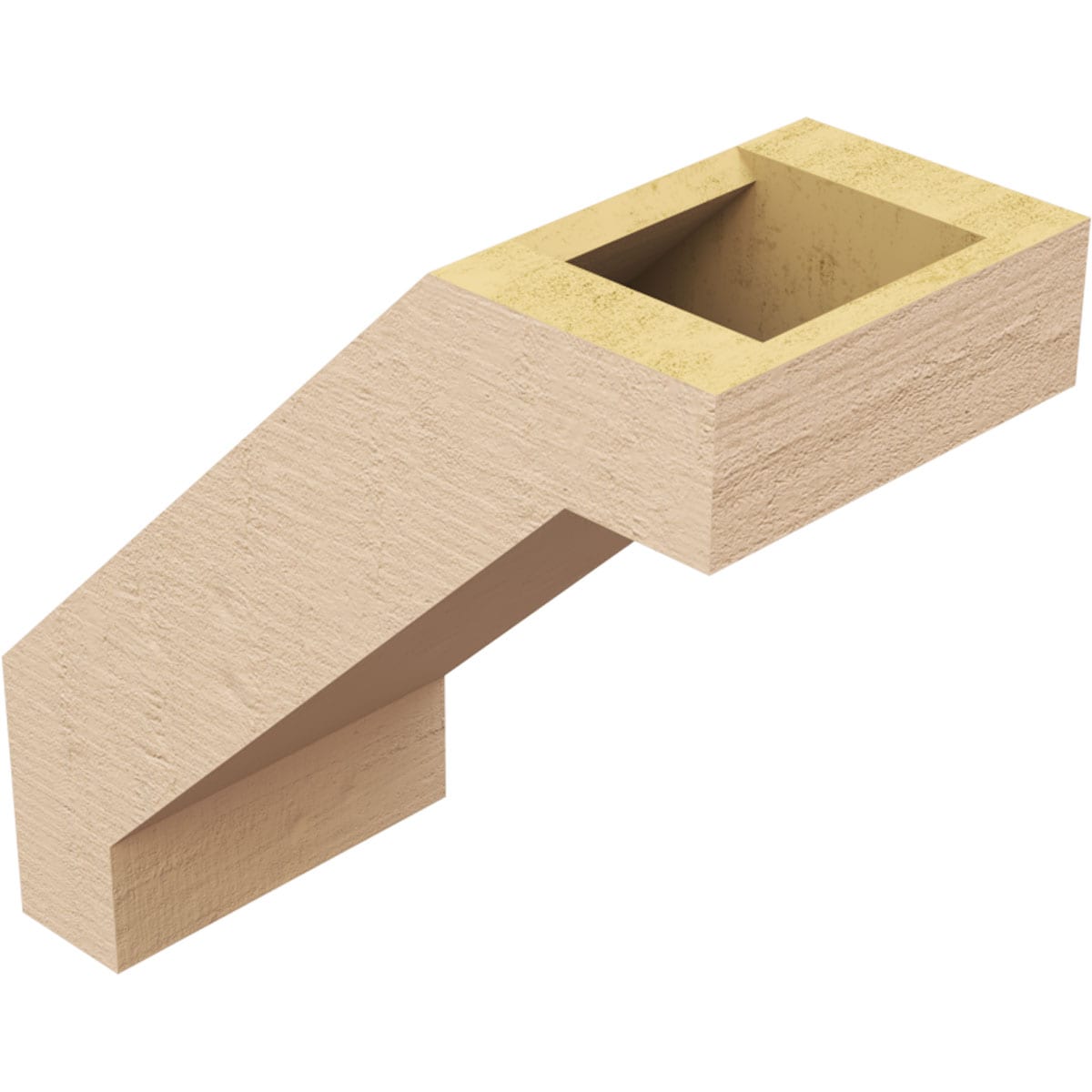 Ekena Millwork BRCUR05X10X10BURRCPR corbels - View #6