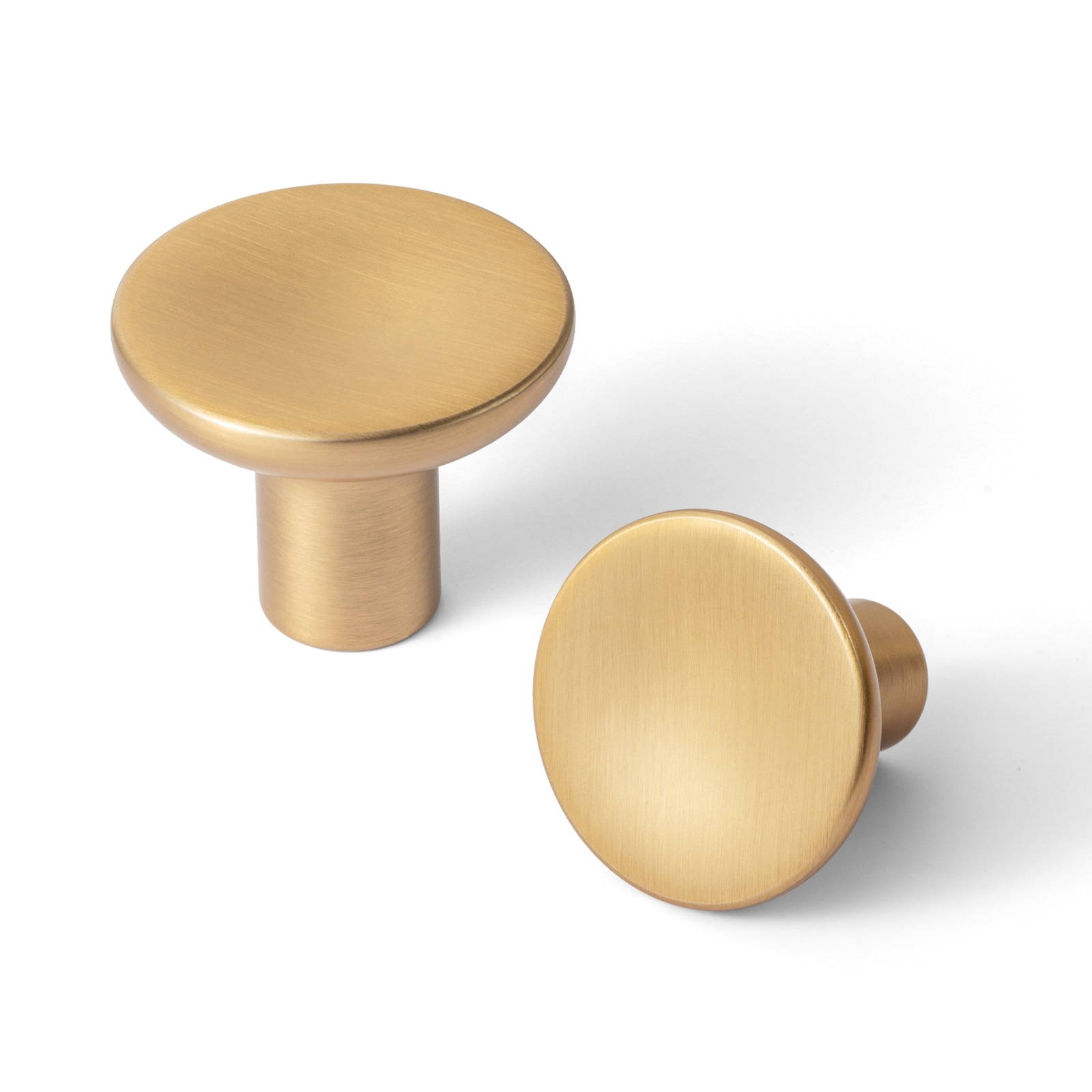 Miaokesen 1017UBR-DK-6 1-2/5-in Champagne Bronze Mushroom Modern Cabinet Knob 6 -Pack