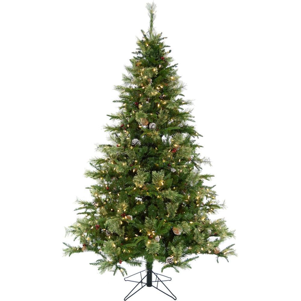 Christmas Time CT-BP065-LED 6-ft Pre-lit Artificial Christmas Tree with LED Lights