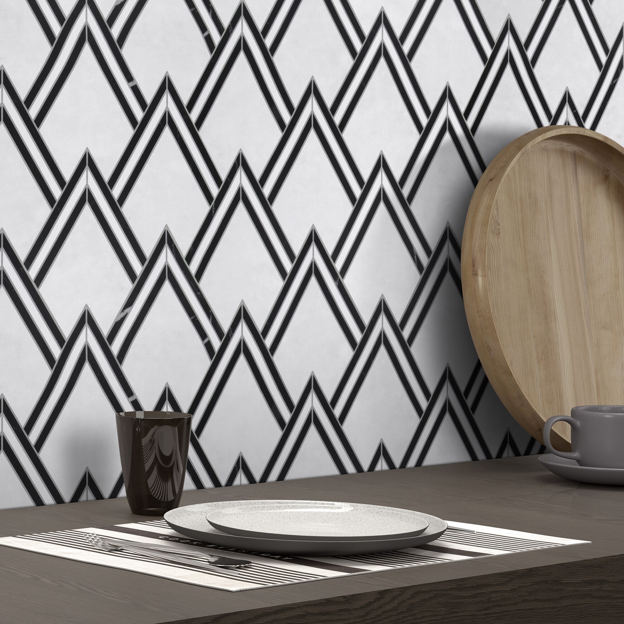 SUNWINGS TAP001-WHB-10 Ceramic-Tile - View #2