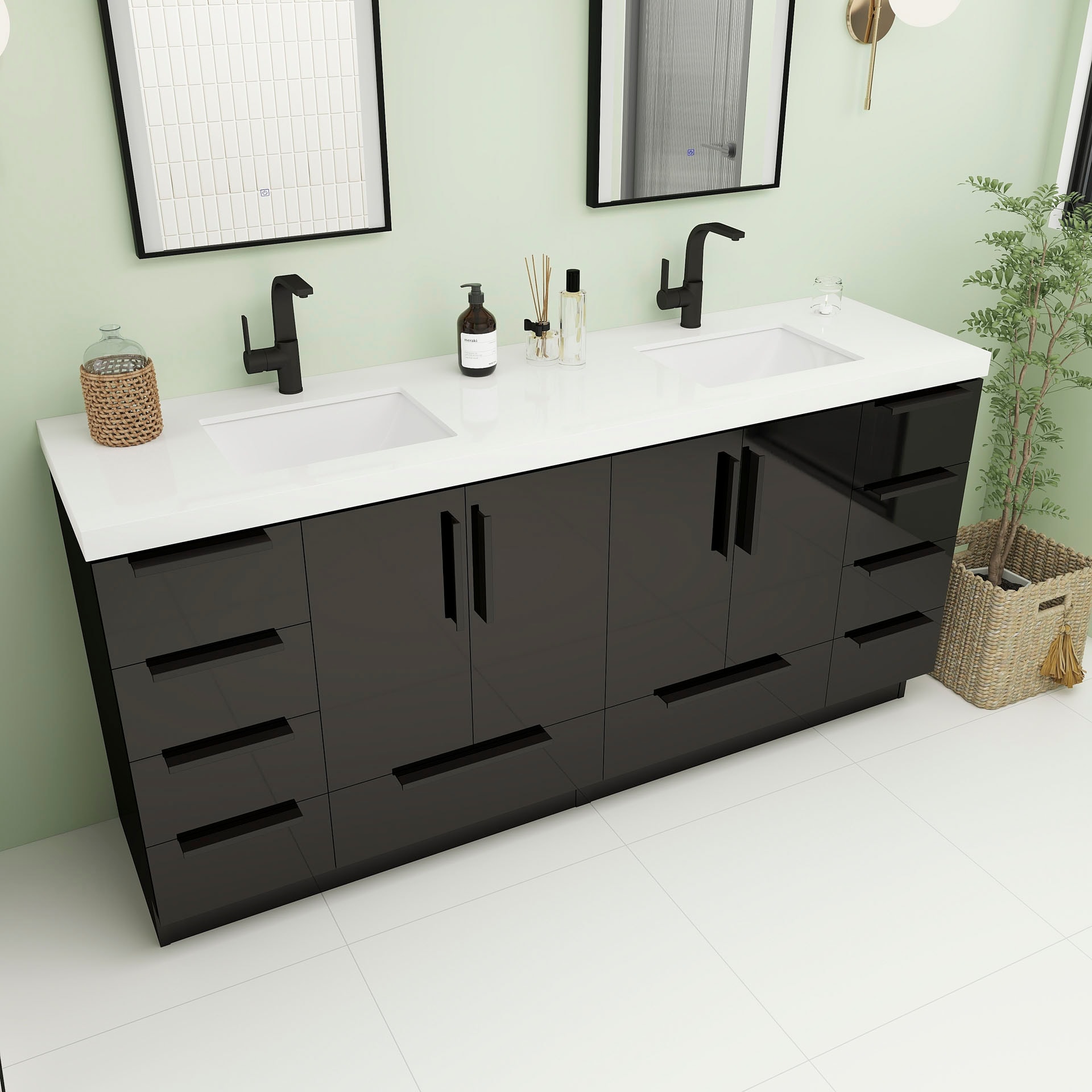 BV Better Vanity CARLA84D-GB Bath-Vanity-Combo - View #6