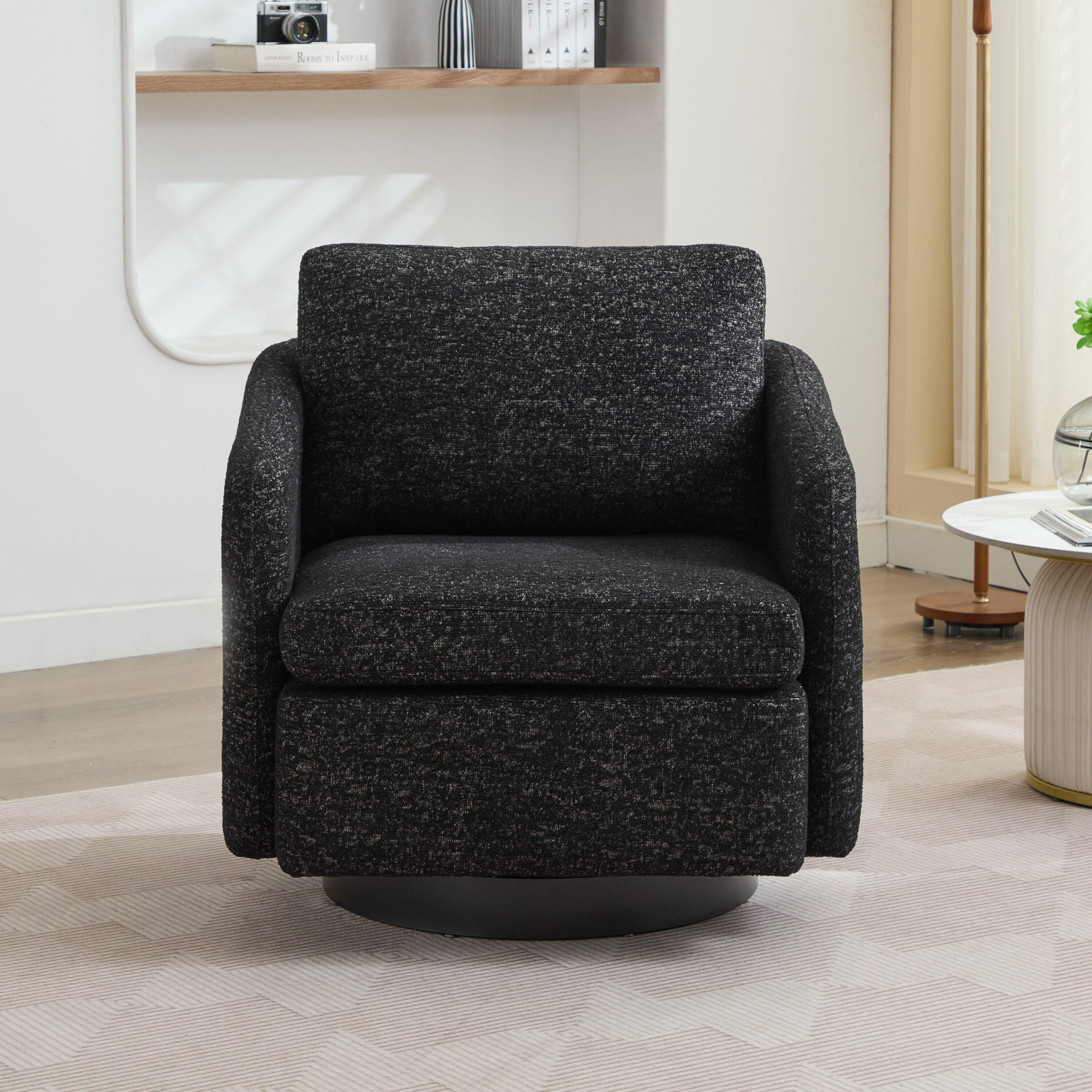 Hrinhom HC-W1107-BLACK chairs - View #3