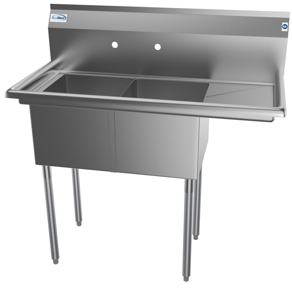 Regency 9 x 9 x 5 18-Gauge Stainless Steel One Compartment Drop-In Sink