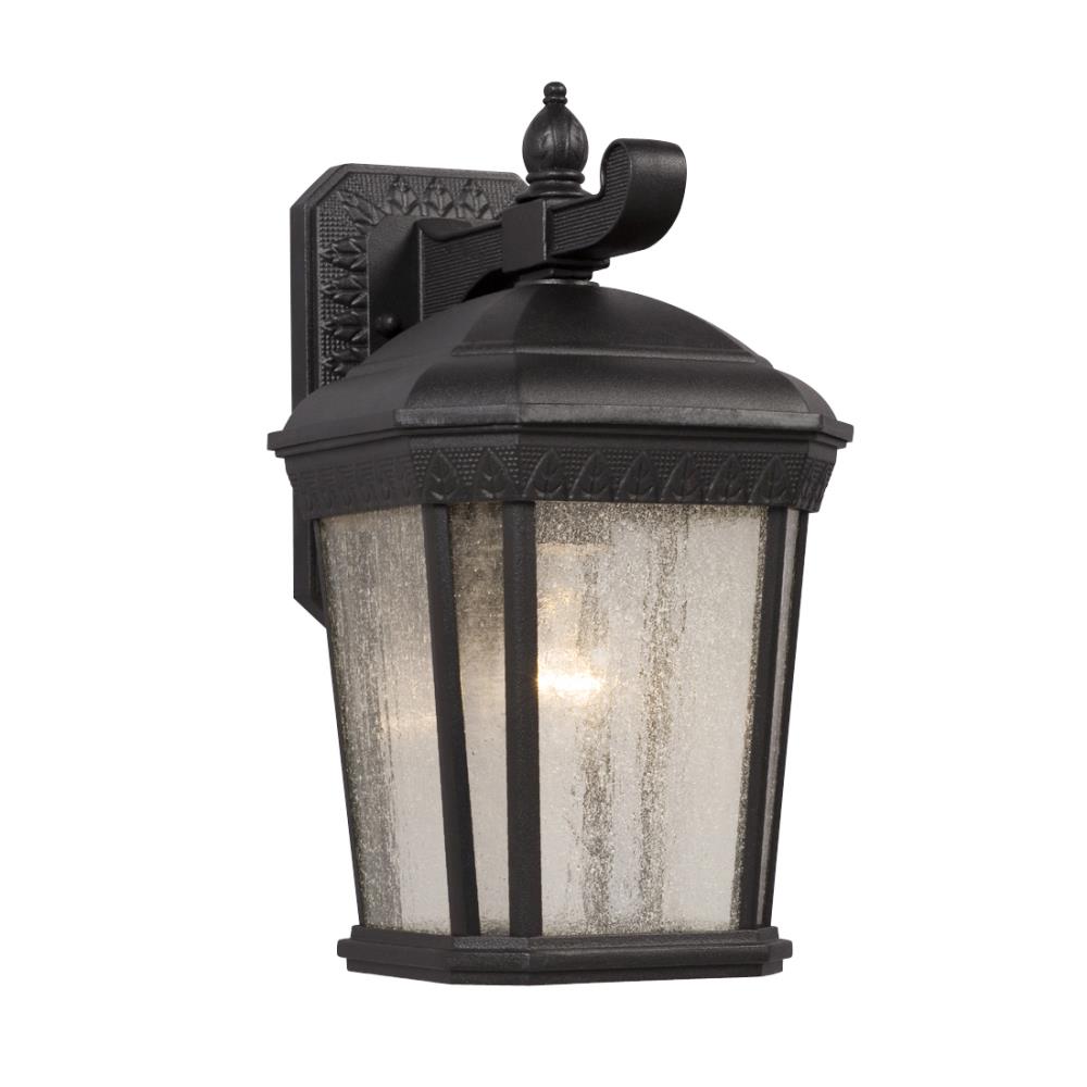 Galaxy Lighting 320270BK 1 -Light 13-in H Black Hardwired Outdoor Wall Light