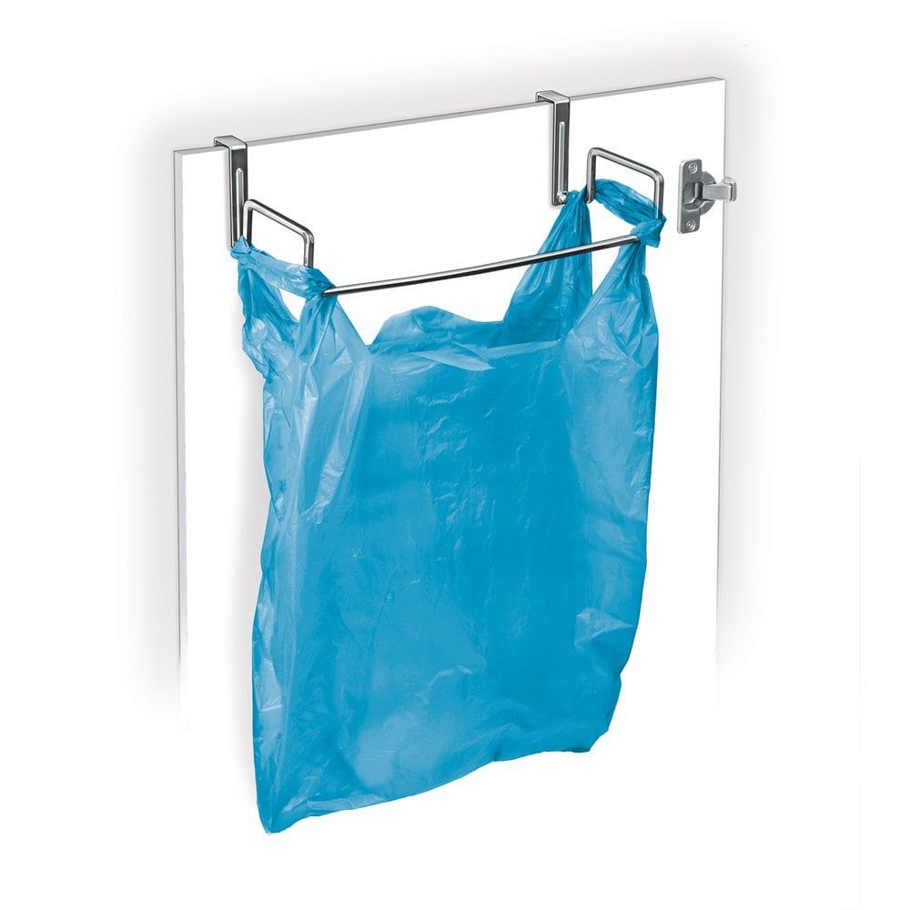 Stunning trash bag holder lowes Lynk 11 2 In W X 3 Over The Door Metal Plastic Bag Holder Cabinet Organizers Department At Lowes Com