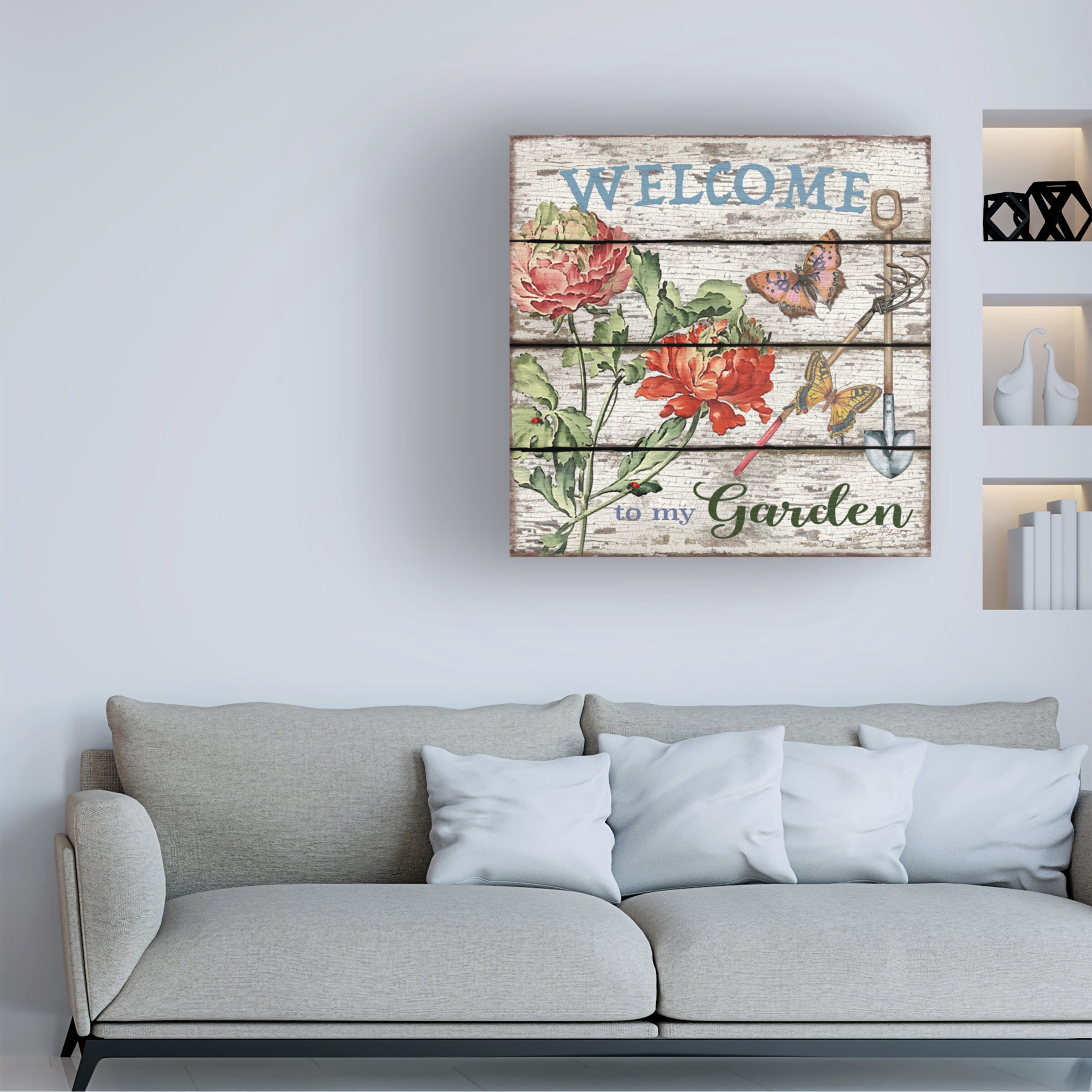 Trademark Fine Art ALI29982-C1414GG Wall-Art - View #2