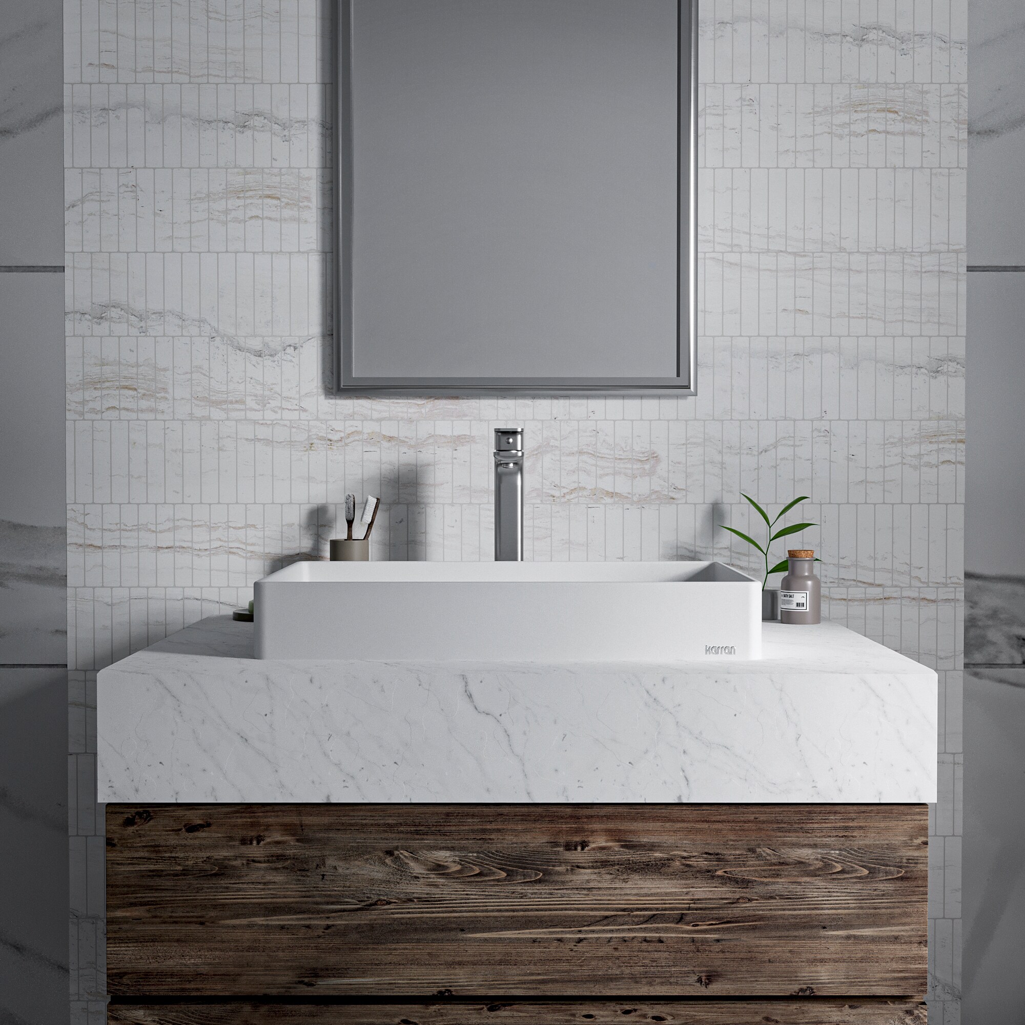Karran SQS500WH Bath-Sink - View #8