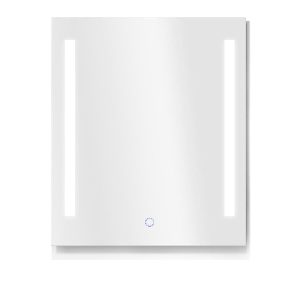 Dyconn Faucet M09AT3036W Catella 30-in x 36-in Dimmable Lighted Silver Fog Free Frameless Bathroom Vanity Mirror