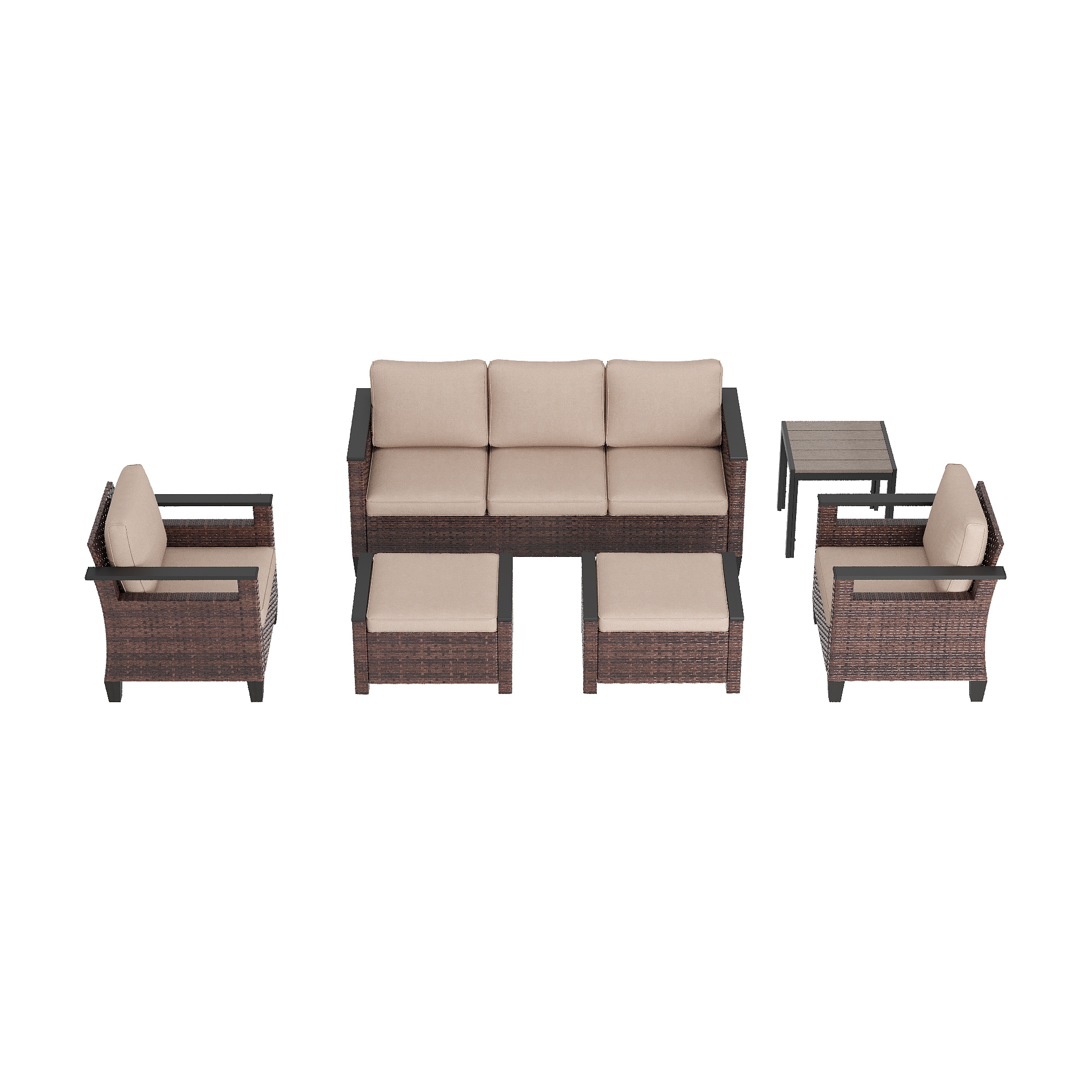 ACEGOSES LW-126BSD-T7 Patio-Conversation-Sets - View #2