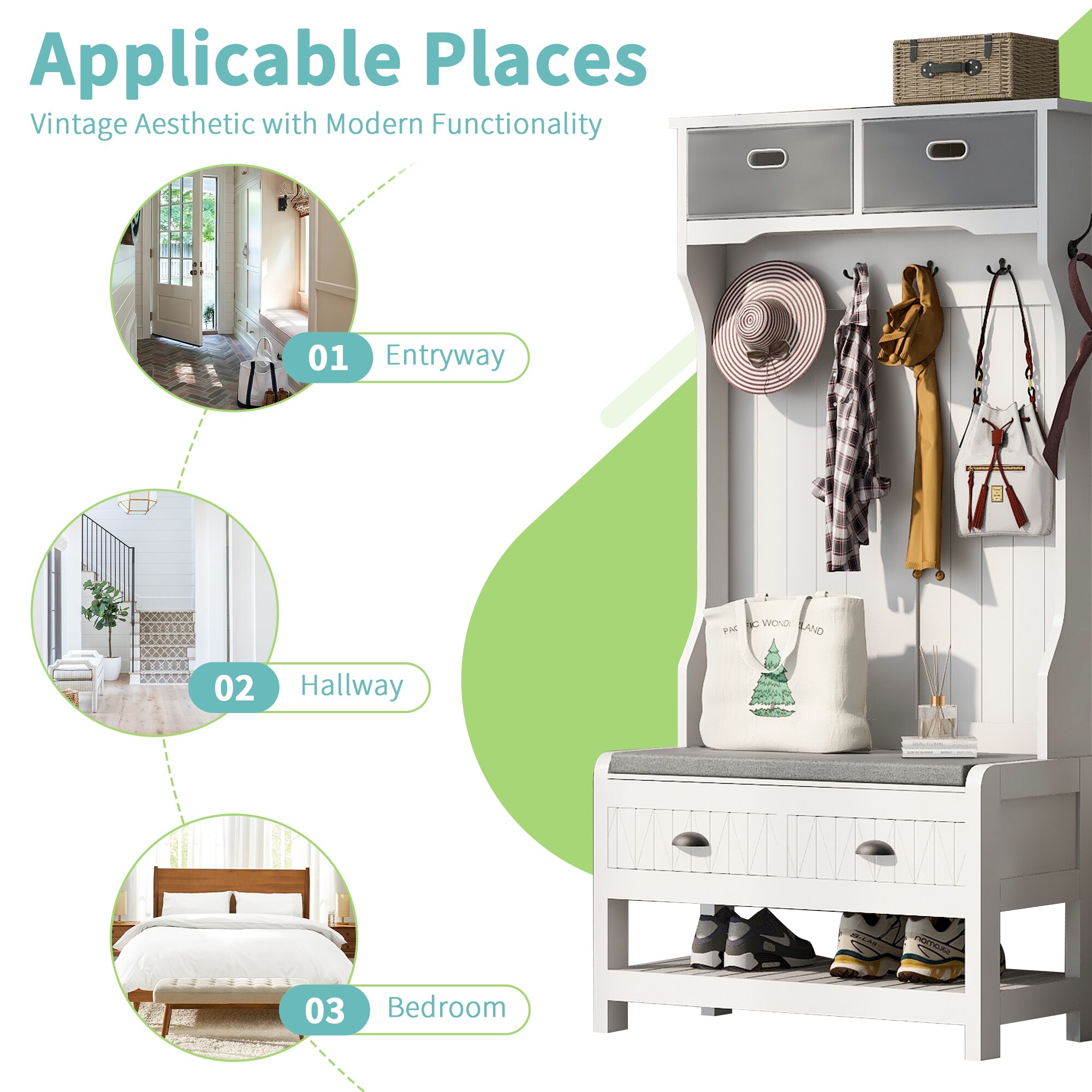 JANSNO HT-CR-73 Hall-Trees - View #6