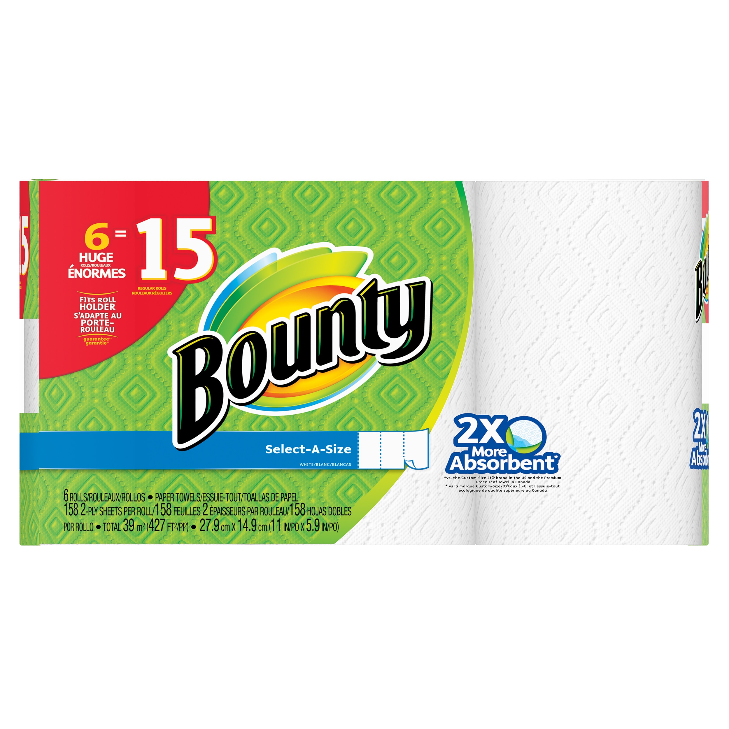 Bounty 6-Count Paper Towels at