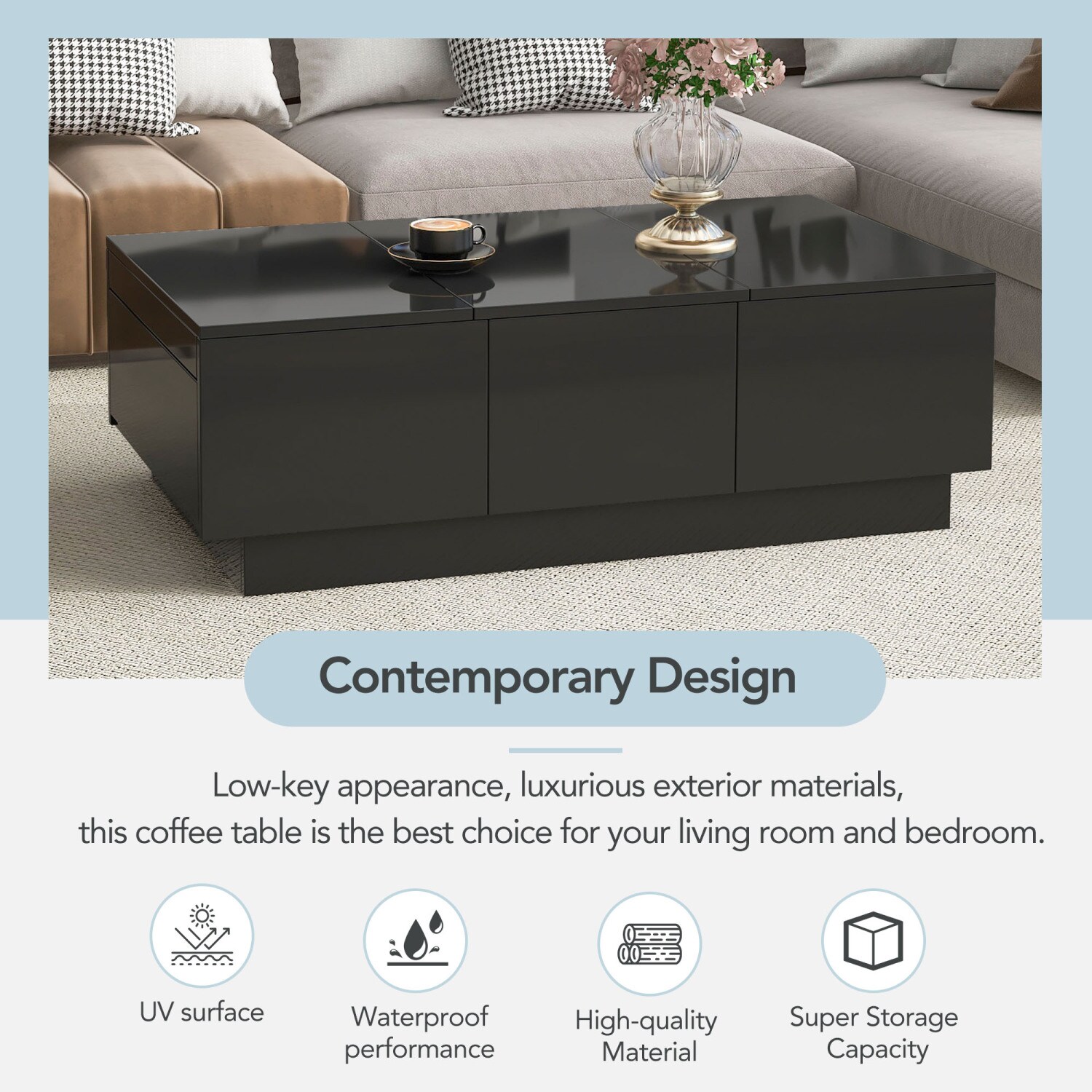 Streamdale Furniture WF303591AAB Console-Sofa-Tables - View #4