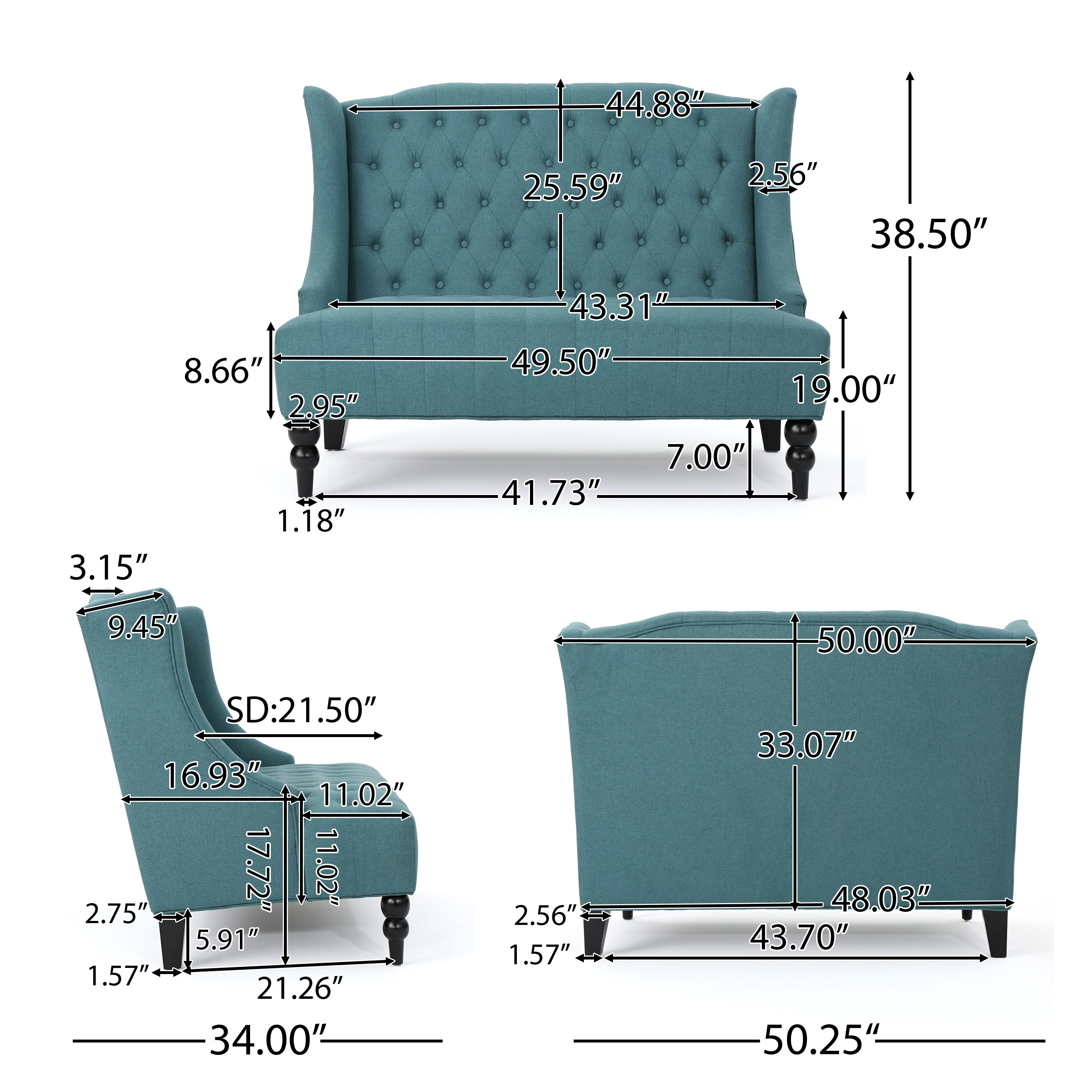 Best Selling Home Decor 301392 Sofas-Loveseats - View #7