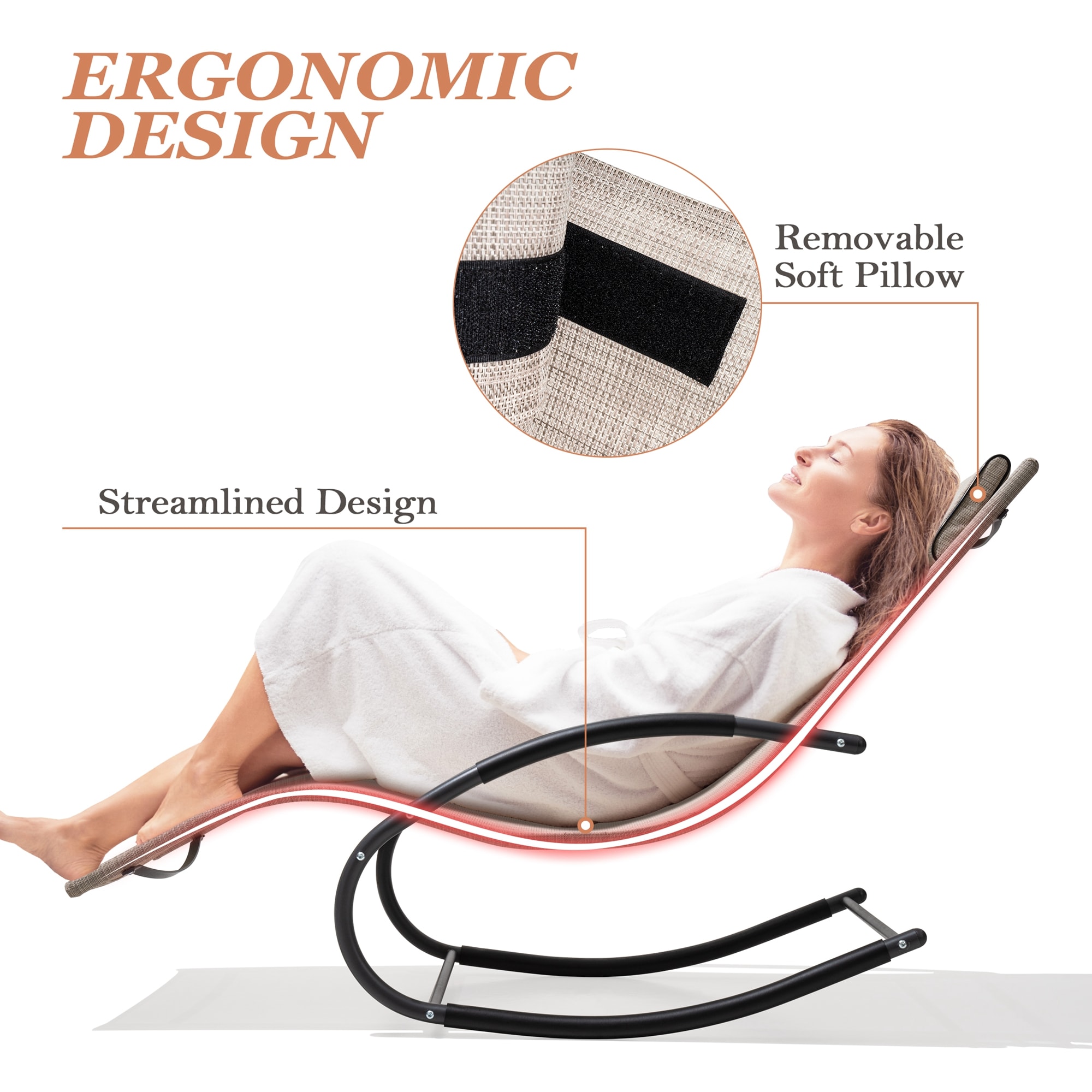Crestlive Products CL-RC001BEI Patio-Chairs - View #5