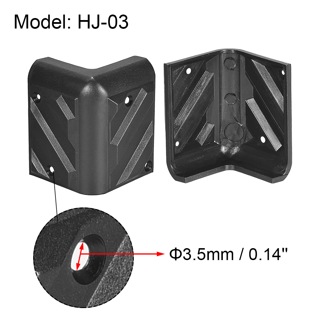 Unique Bargains S26013000UX4714 Portable-Speaker-Cases - View #3