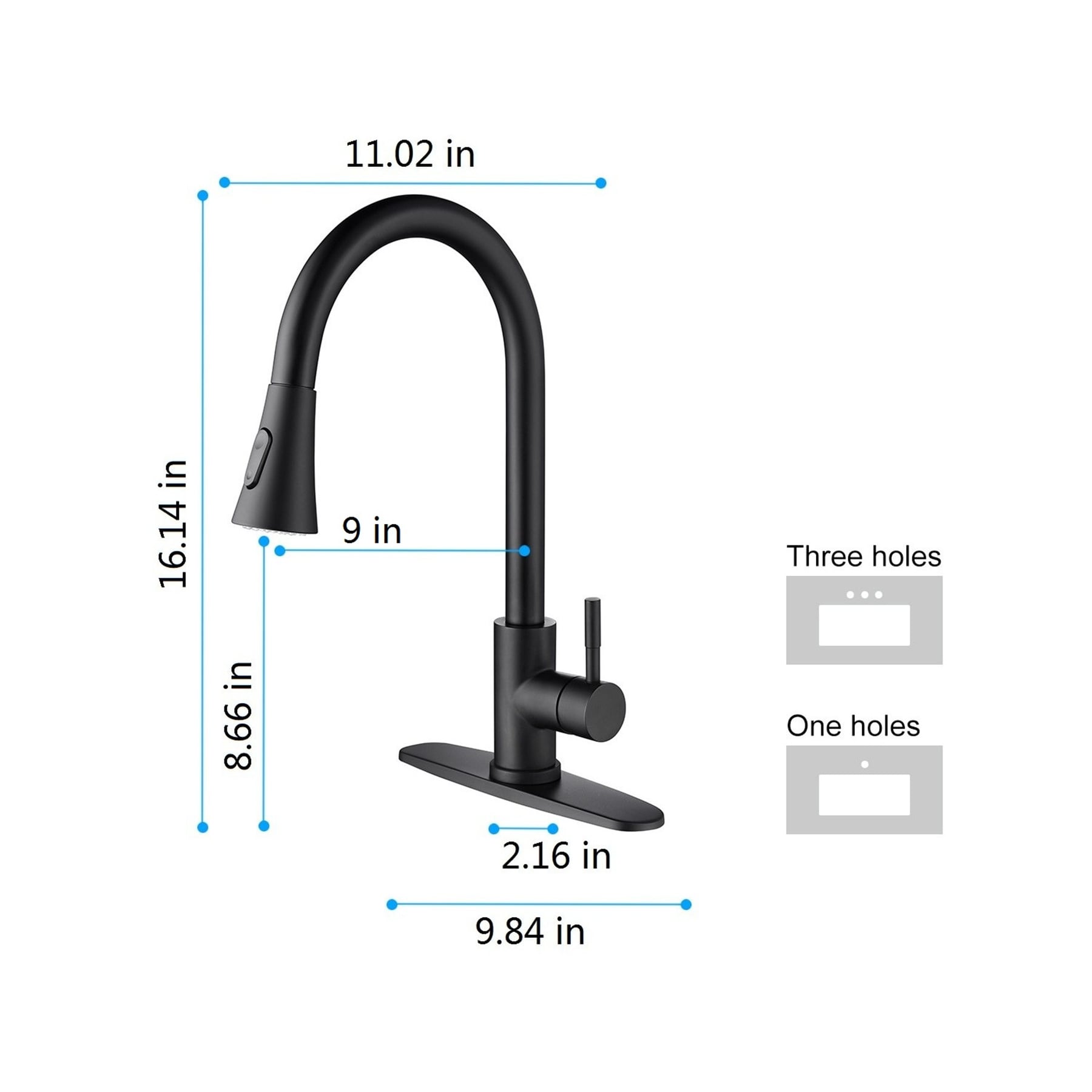 Damerin KT-ZF-22 Kitchen-Faucets - View #4