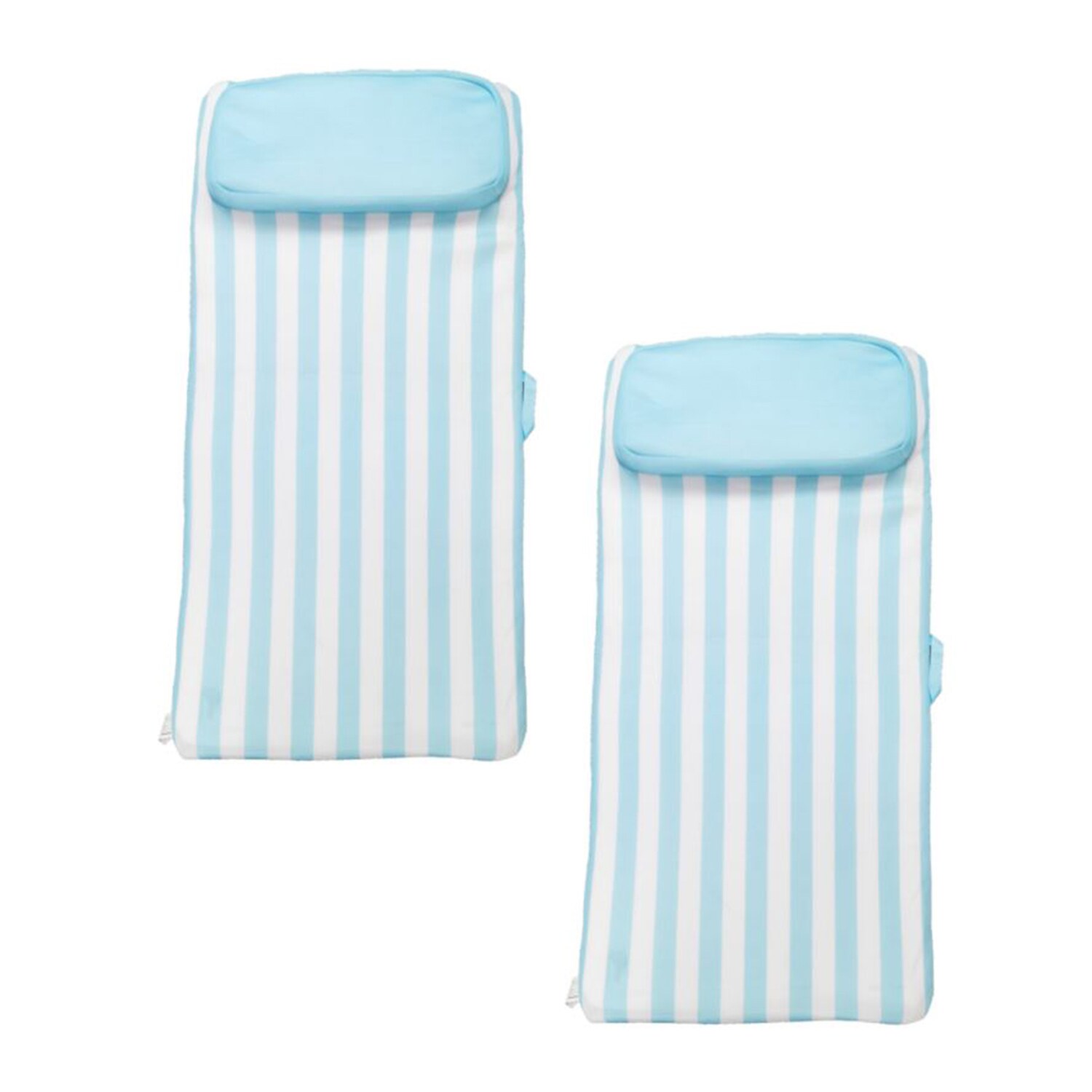 Magic Time International 232858 15-in x 27.6-in 1 -Seat Teal Foam raft 2 -Pack