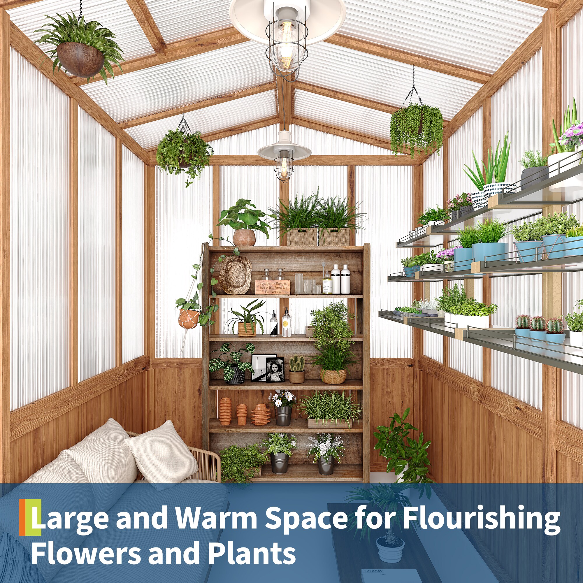 IdealHouse C665WLZL75CC greenhouses - View #6