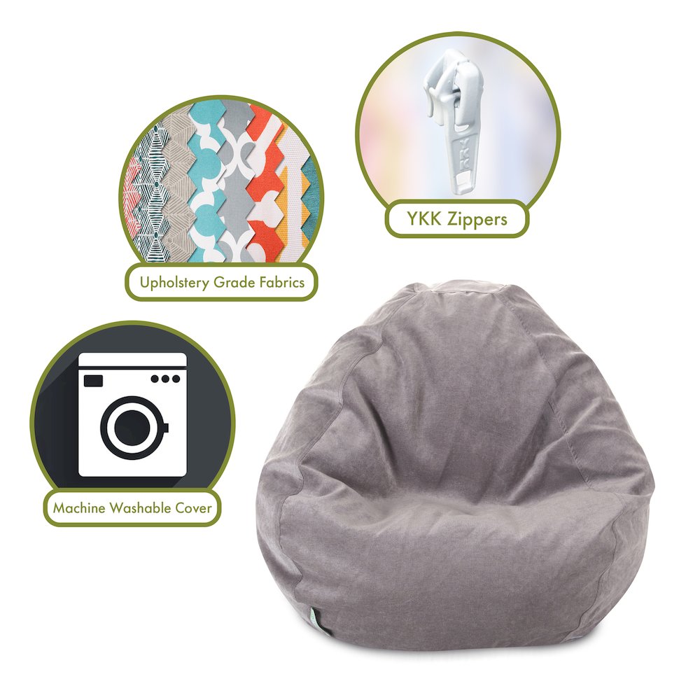 Majestic Home Goods 85907264025 Bean-Bag-Chairs - View #2