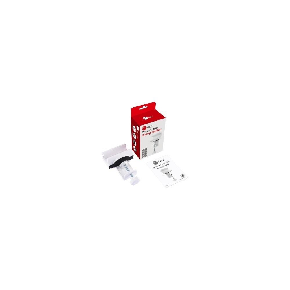 SIIG DAHD97662  CE-MT2S12-S1 Clamp Mount for Power Strip- White
