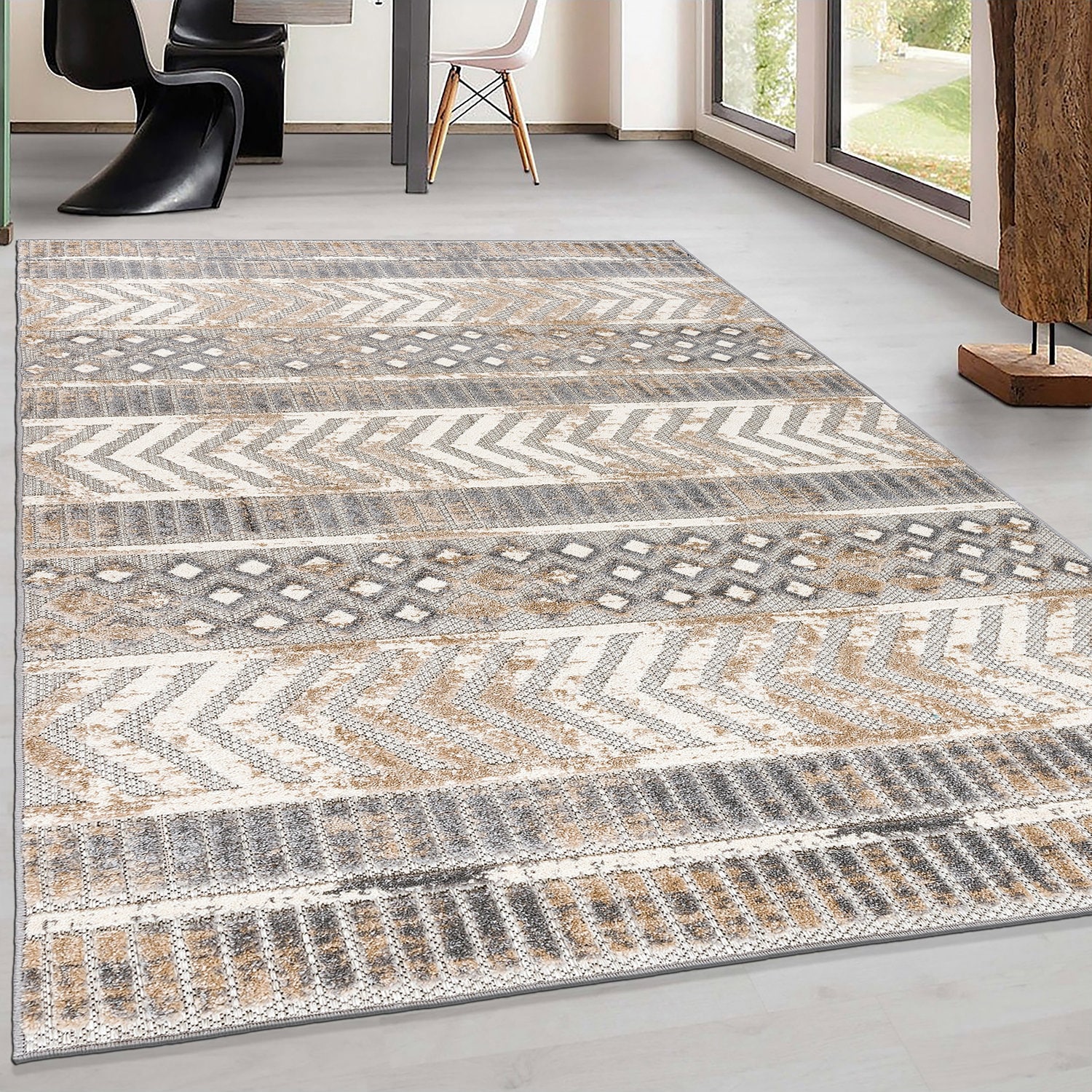 World Rug Gallery 8019BEIGE8X10 rugs - View #3