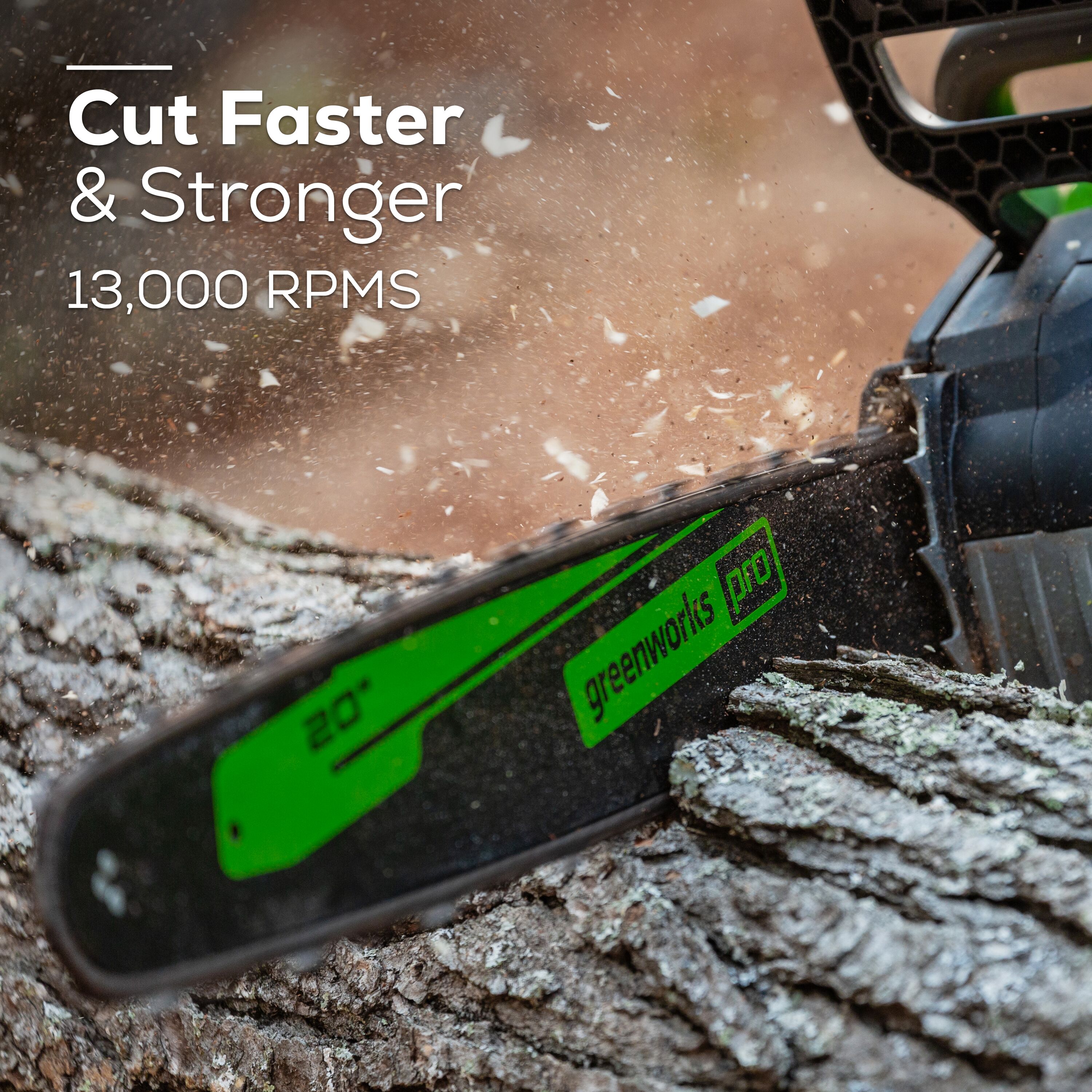 Greenworks CS80L416 Cordless-Chainsaw - View #10
