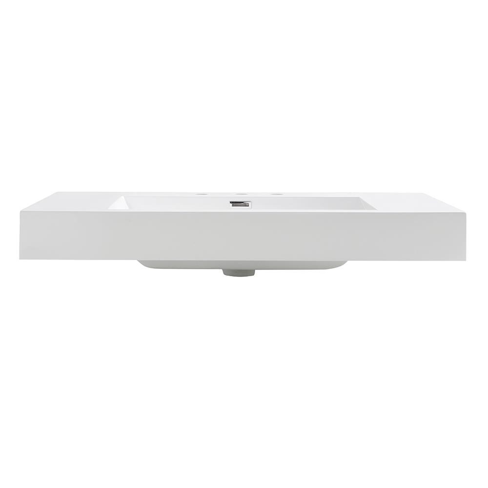 Fresca FVS8090WH Bath-Sink - View #4