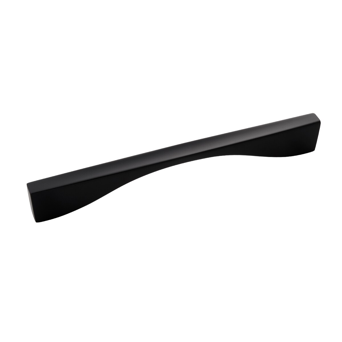 Belwith Keeler B076152-MB Channel 7-9/16-in , 192mm Center to Center Matte Black Rectangular Handle