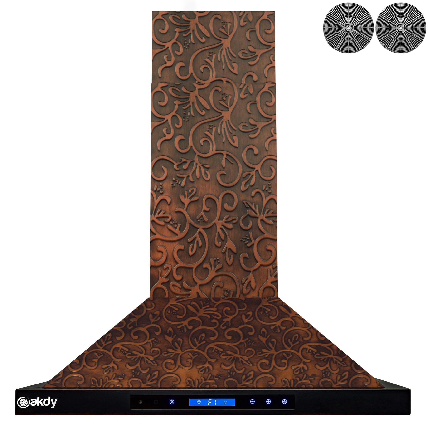 AKDY RH0401CFL Island-Range-Hoods - View #4