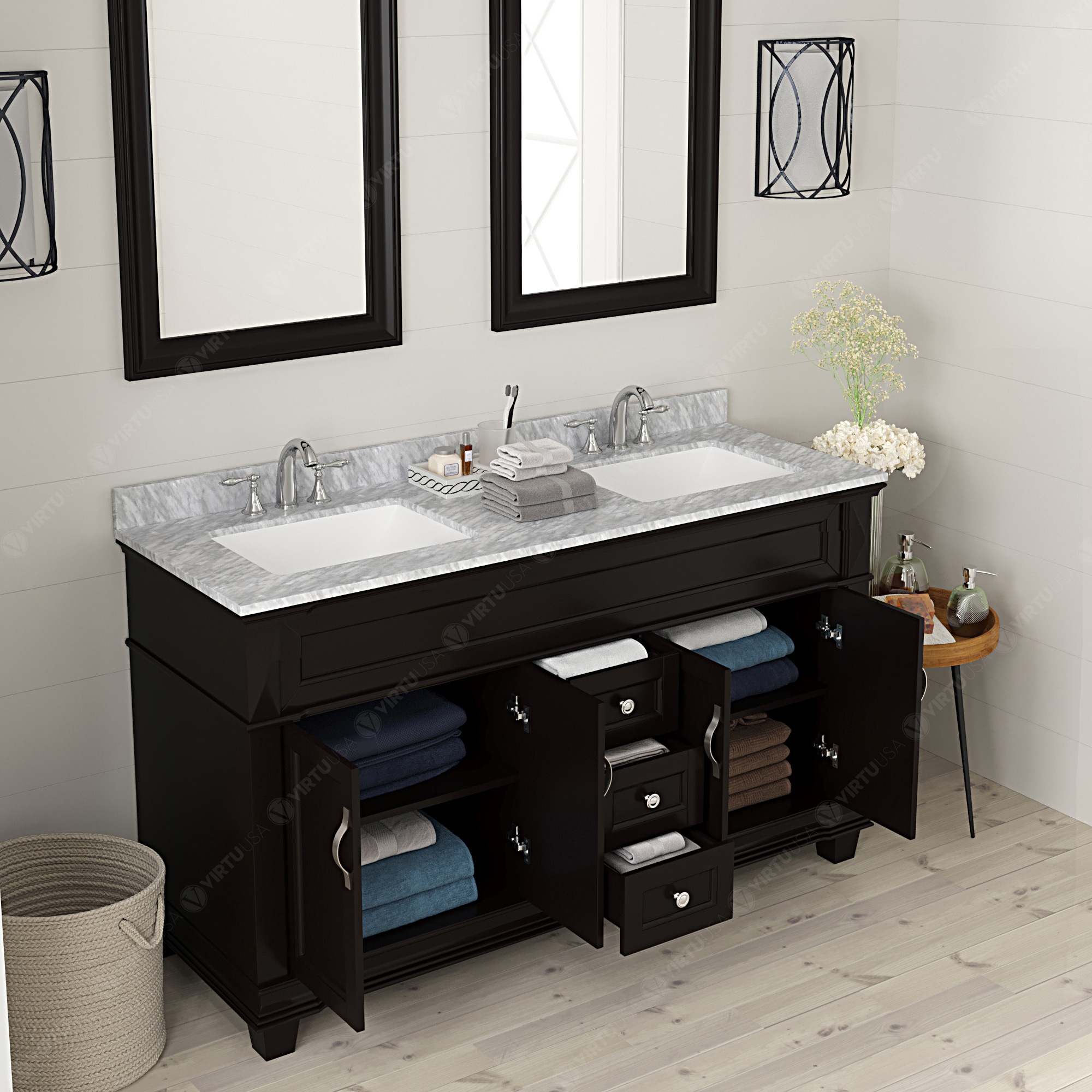 Virtu USA MD-2660-WMSQ-ES-002 Bath-Vanity-Combo - View #4